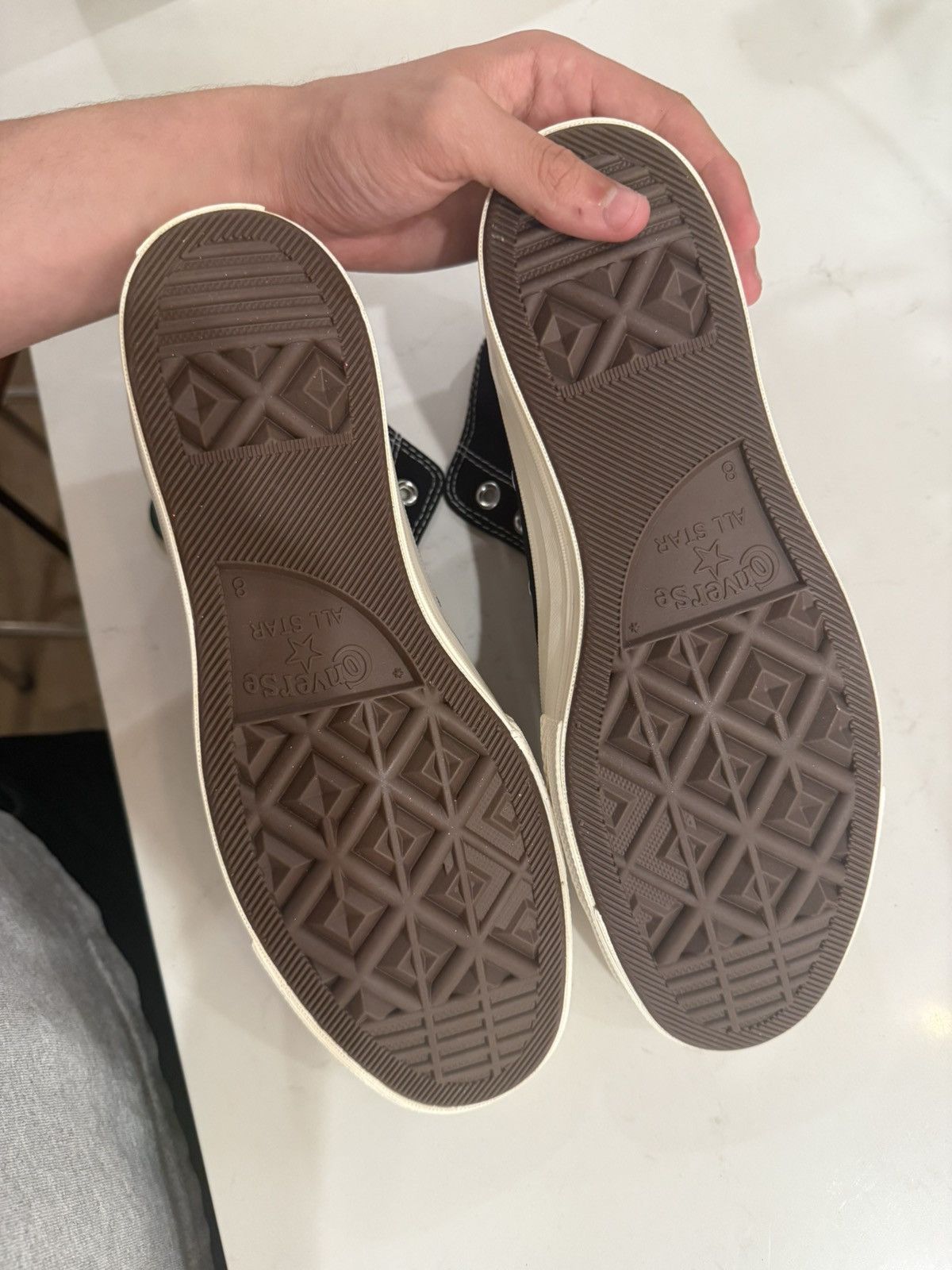 Comme des Garcons PLAY × Converse Brand new CDG Converse Size M10 Size US 10 / EU 43 - 4 Thumbnail