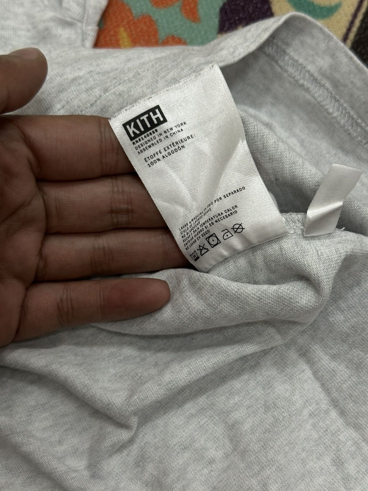 Kith SS20 Kith Pastel Tee Light Grey Men's Size US M / EU 48-50 / 2 - 7 Thumbnail