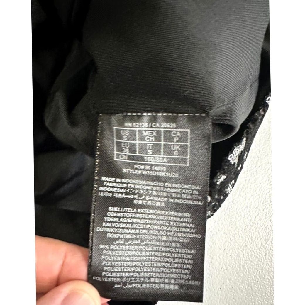 Guess GUESS Skirt Womens Small Black Snake Print Sequins Mini Casual Party Womens NEW Size 28" / US 6 / IT 42 - 7 Thumbnail
