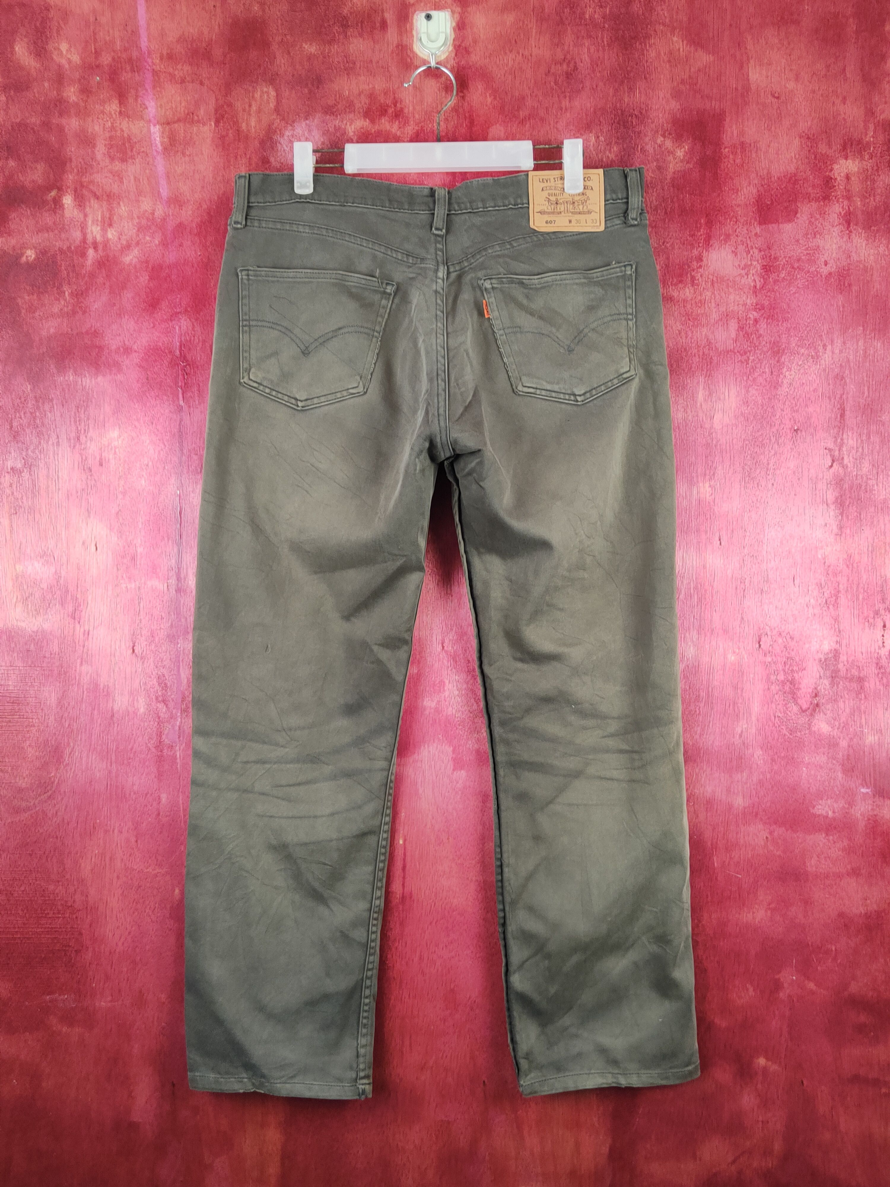 Levi's Levi's Brown Faded Ripped Multipocket Casual Pants #S1717 Size US 35 - 8 Thumbnail