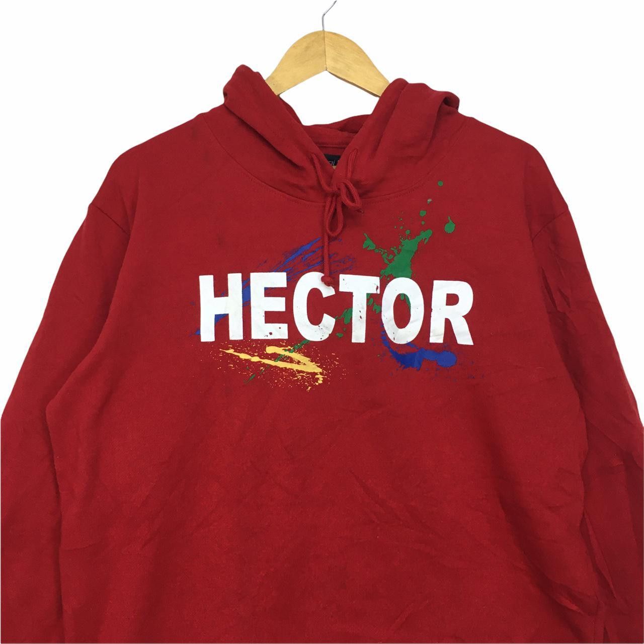 Vintage Vtg AB-TECH Hector Hoodie Sweatshirt Spell Out Streetwear Size US L / EU 52-54 / 3 - 2 Thumbnail