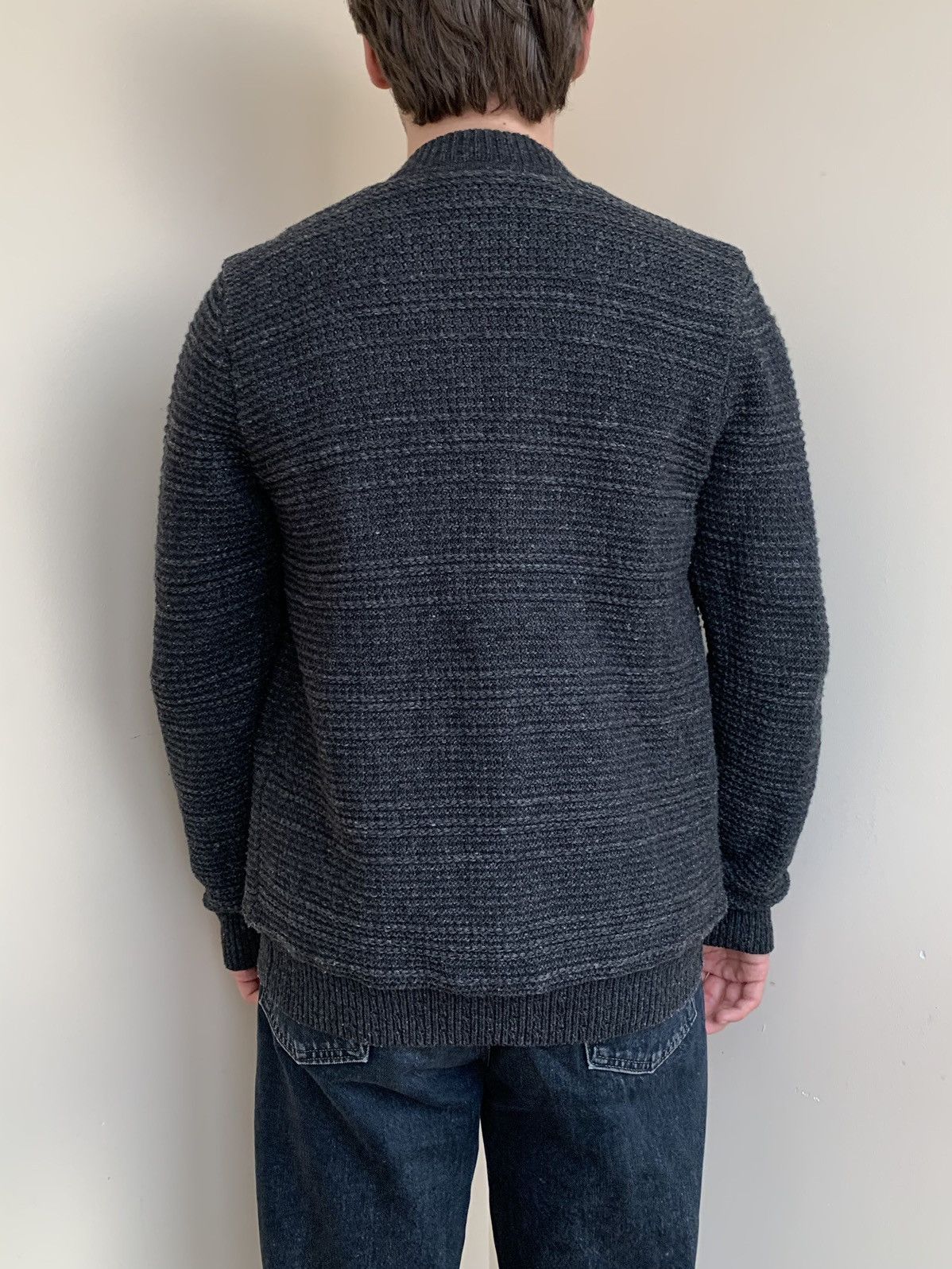 Folk Folk Wool Nylon Rib Knit Reversible Zip Jacket Size 3 Size US M / EU 48-50 / 2 - 8 Thumbnail