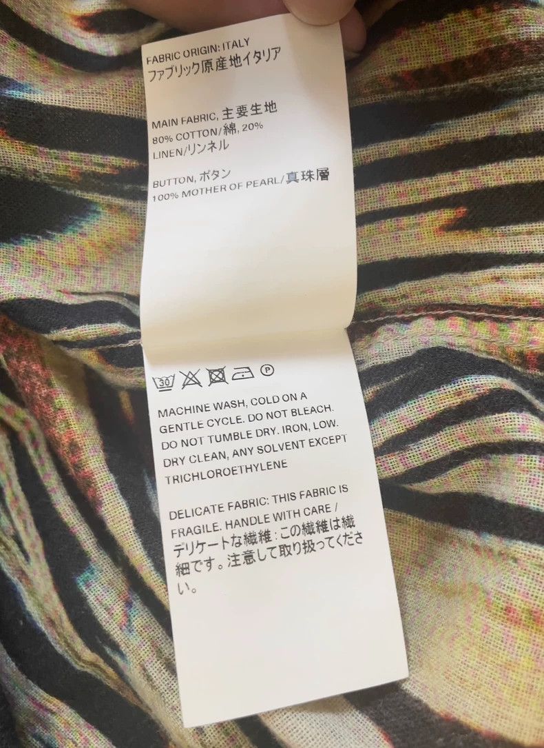 Our Legacy our legacy22ss linen material abstract spectrum digital pri Size US S / EU 44-46 / 1 - 5 Thumbnail