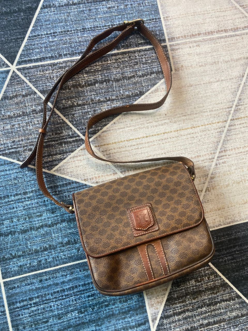 Celine × Vintage Vintage Celine Macadam Shoulder Bag Size ONE SIZE - 1 Thumbnail
