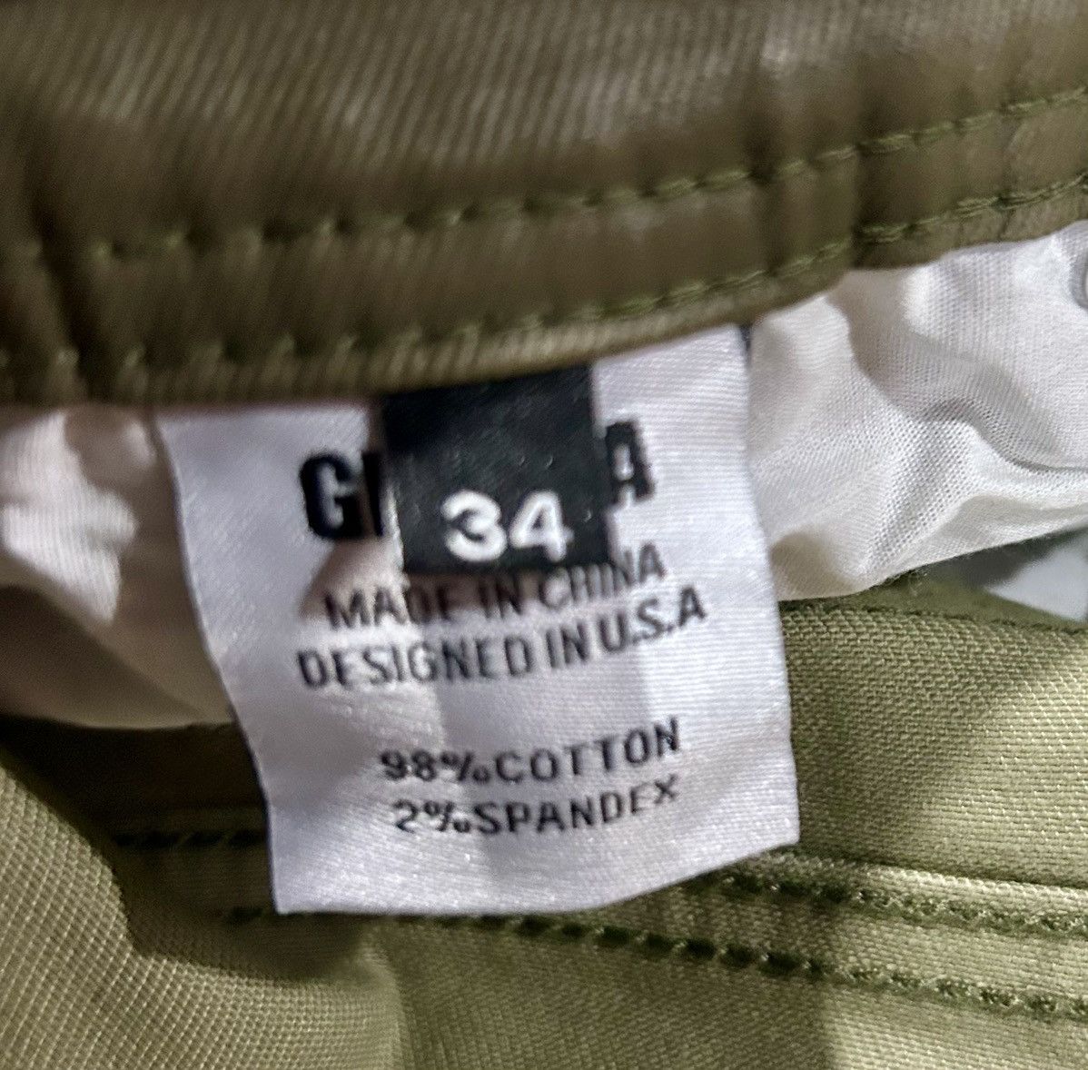 Other GFTD LA Olive Drake Cargo Pants size 34 Size US 34 / EU 50 - 4 Thumbnail