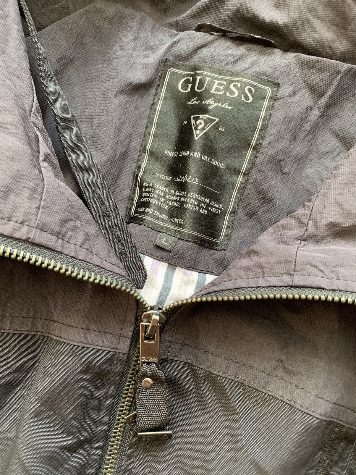 Guess Y2K Guess vintage Nylon Jacket Size L / US 10 / IT 46 - 5 Thumbnail