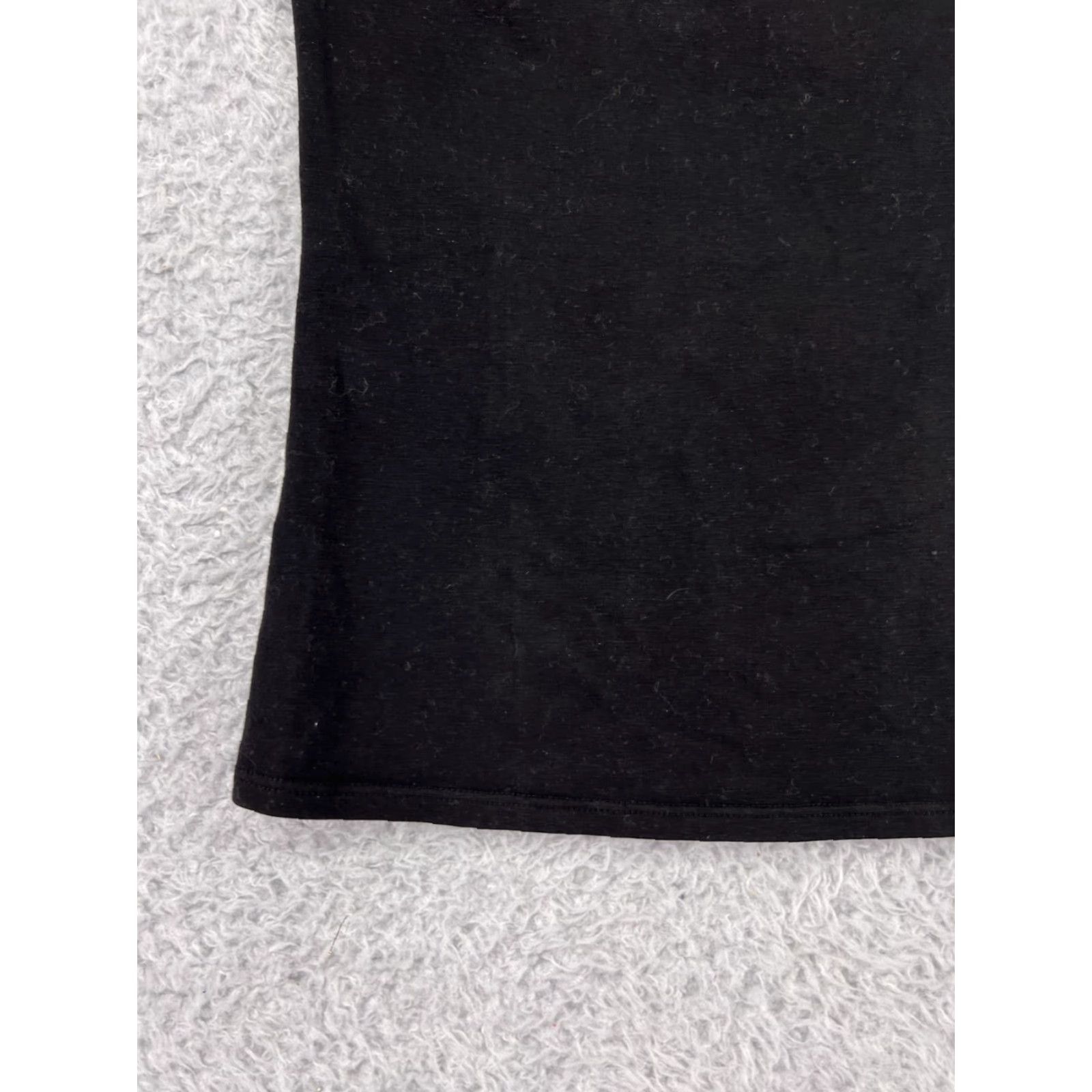 Vintage VINTAGE LA Made Skirt Womens Large Black Cotton Blend Stretch Made in USA Size 36" / US 14 / IT 50 - 7 Thumbnail