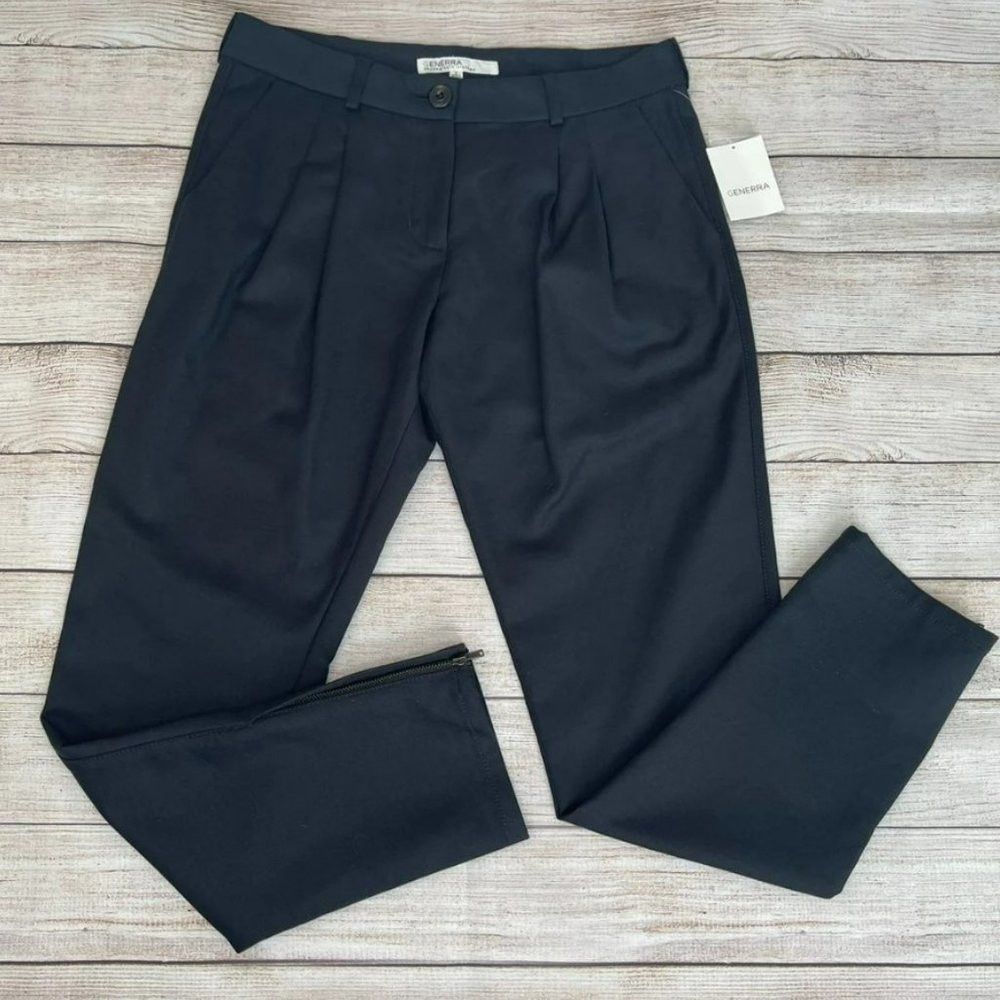 Generra NWT New $195 Generra Second Skin Clothes Black Size 4 Size 27" / US 4 / IT 40 - 2 Thumbnail