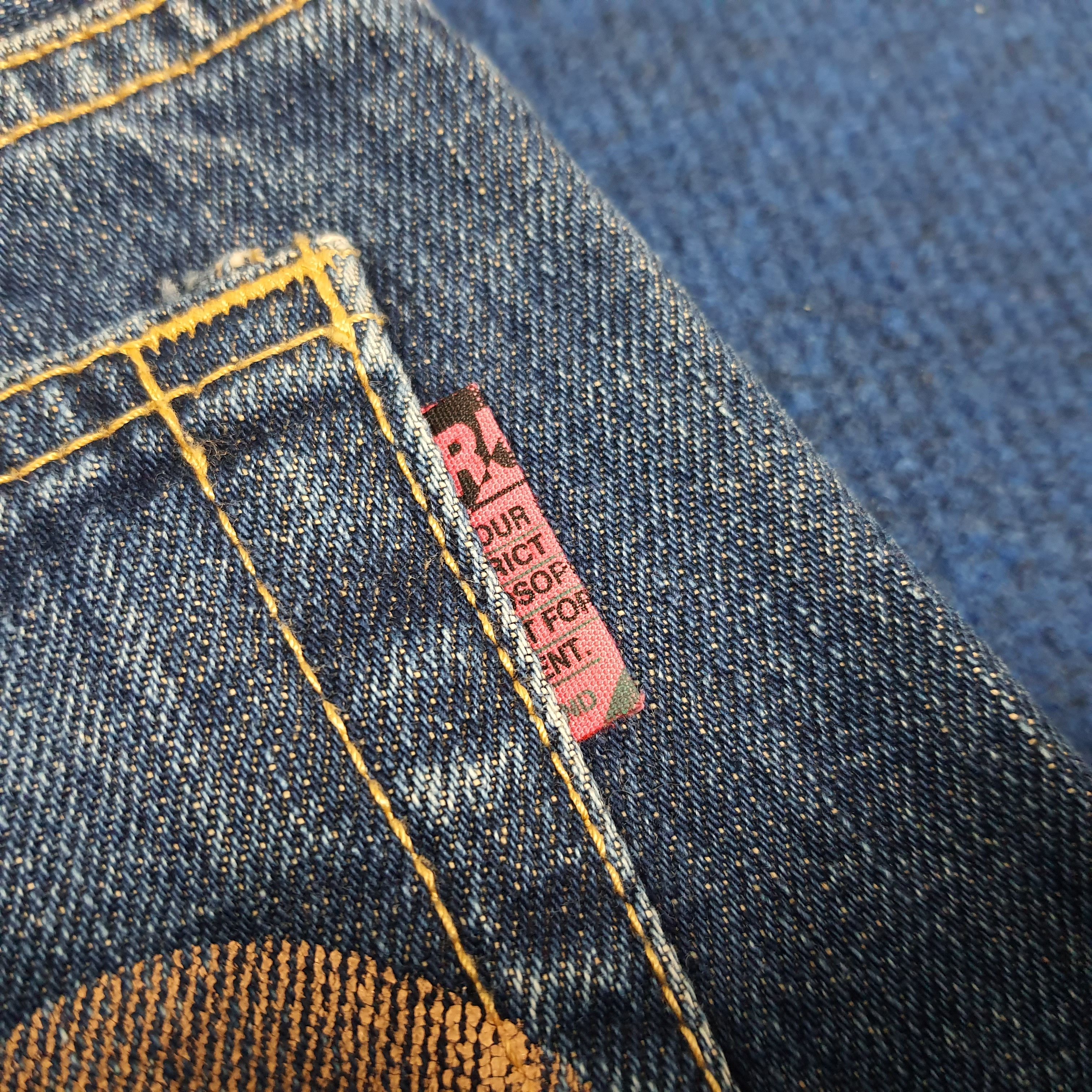 Japanese Brand Vintage Evisu Japan Selvedge Custom Daicock C280N3 Size US 29 - 5 Thumbnail