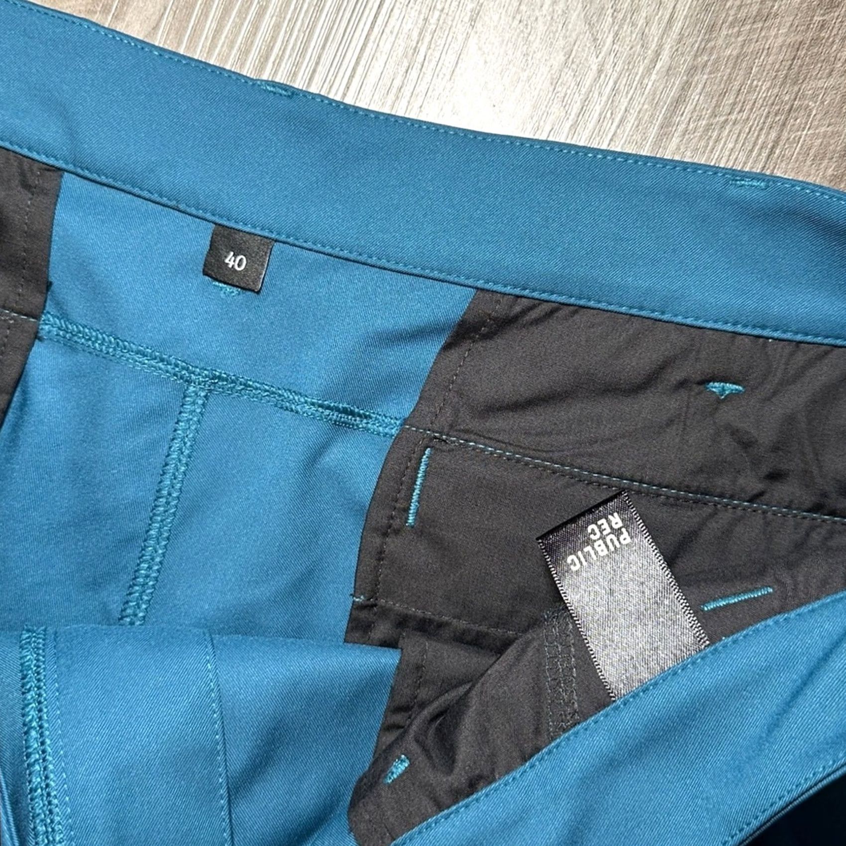 Vintage VINTAGE Public Rec Ocean Dealmaker Shorts 40 Mens Regular Chino Blue Ocean Teal 8" Inseam 20" Total Length 20" MS9663 Size US 40 / EU 56 - 6 Thumbnail