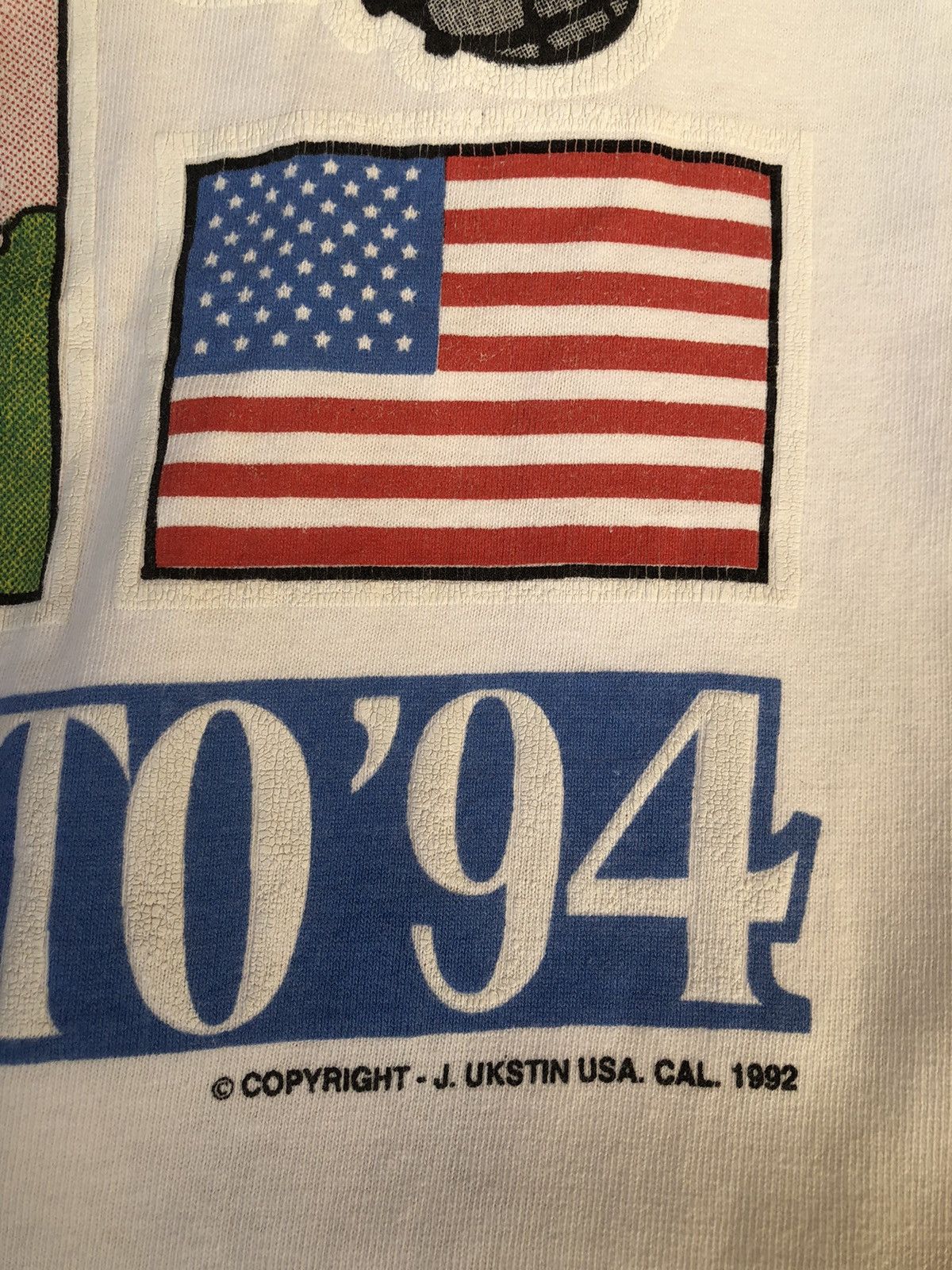 Other Vintage 90s BRASIL Route To 94 Football Tee Size US L / EU 52-54 / 3 - 8 Thumbnail