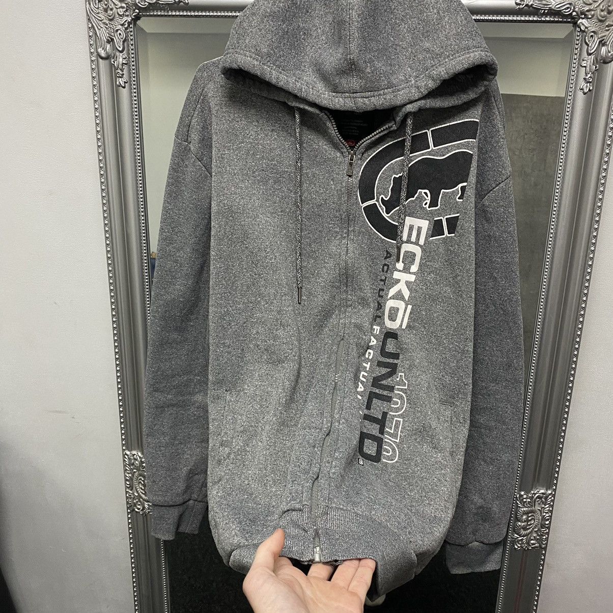 Ecko Unltd. Vintage Y2K Ecko Zip-hoodie since 1972 Size US XL / EU 56 / 4 - 3 Thumbnail