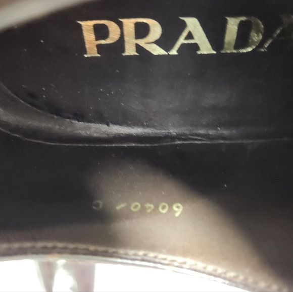 Prada Prada Brown Crocodile Leather Dress Shoes Size US 6.5 / EU 39-40 - 9 Thumbnail
