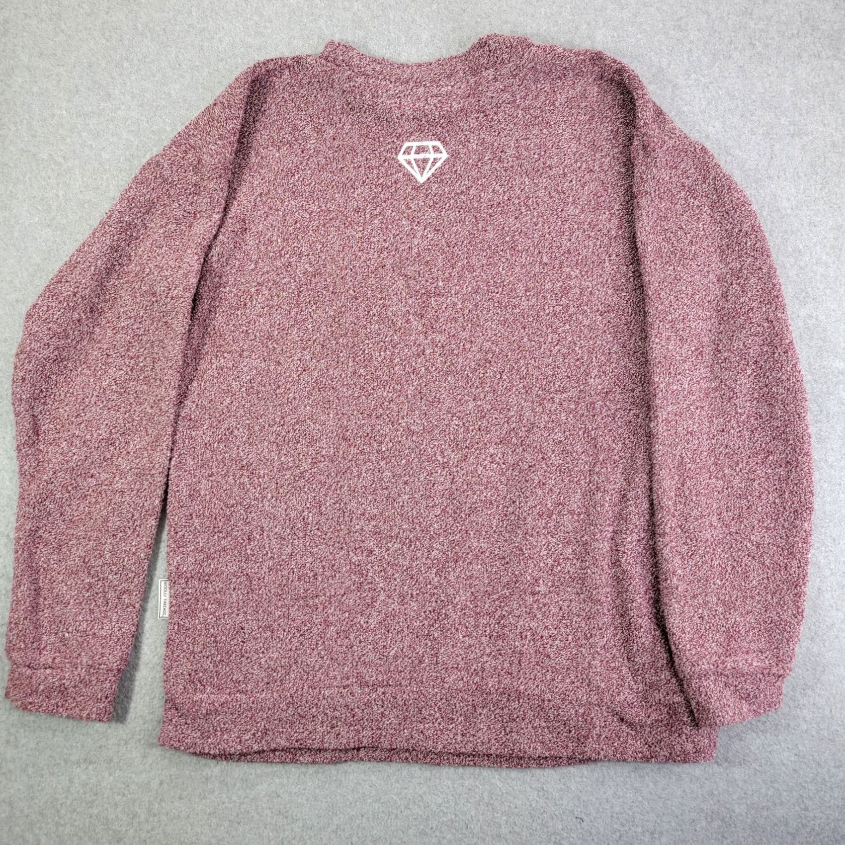 Vintage texas A&M aggies Womens Sweater Large Pullover University vintage Woolly Threads Red Mock Neck Long Sleeve Cotton Blend Size L / US 10 / IT 46 - 5 Thumbnail