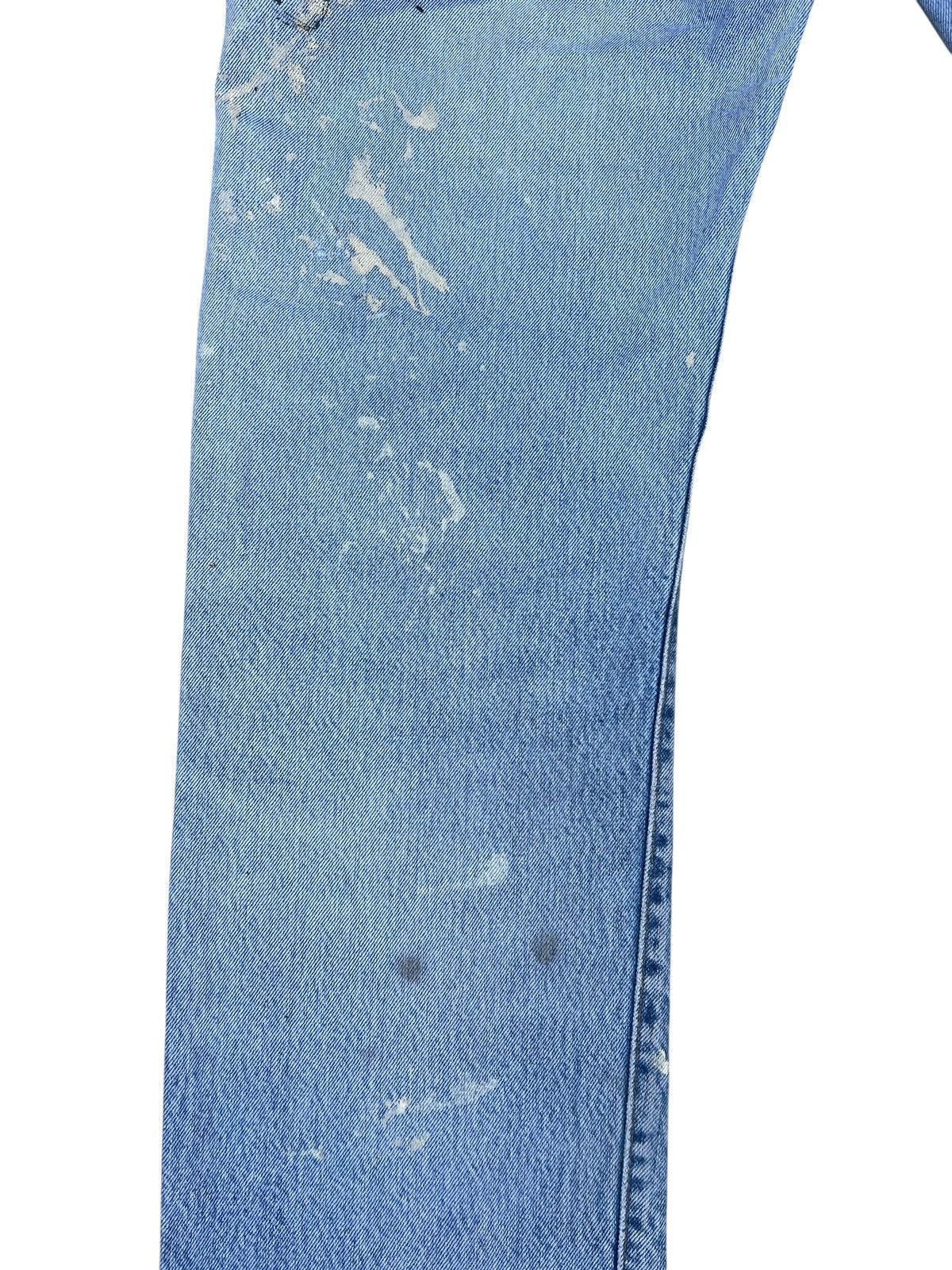 Levi's Trashed Vintage 80s Levi’s 501 Redline Selvedge Denim Jeans Size US 32 / EU 48 - 17 Thumbnail