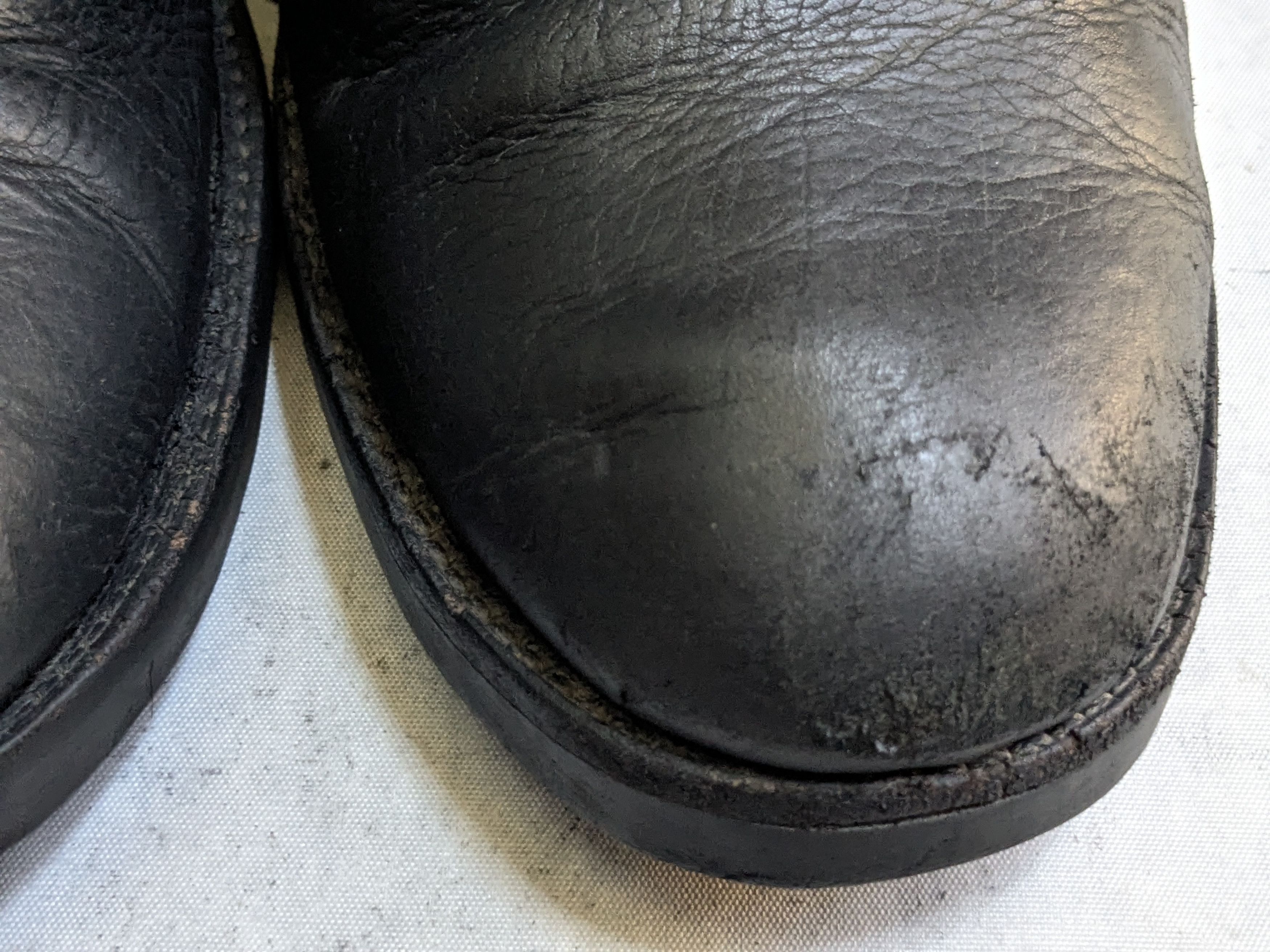 Frye Frye Harness Boots Black 13 D Back Zip Leather Size US 13 / EU 46 - 4 Thumbnail