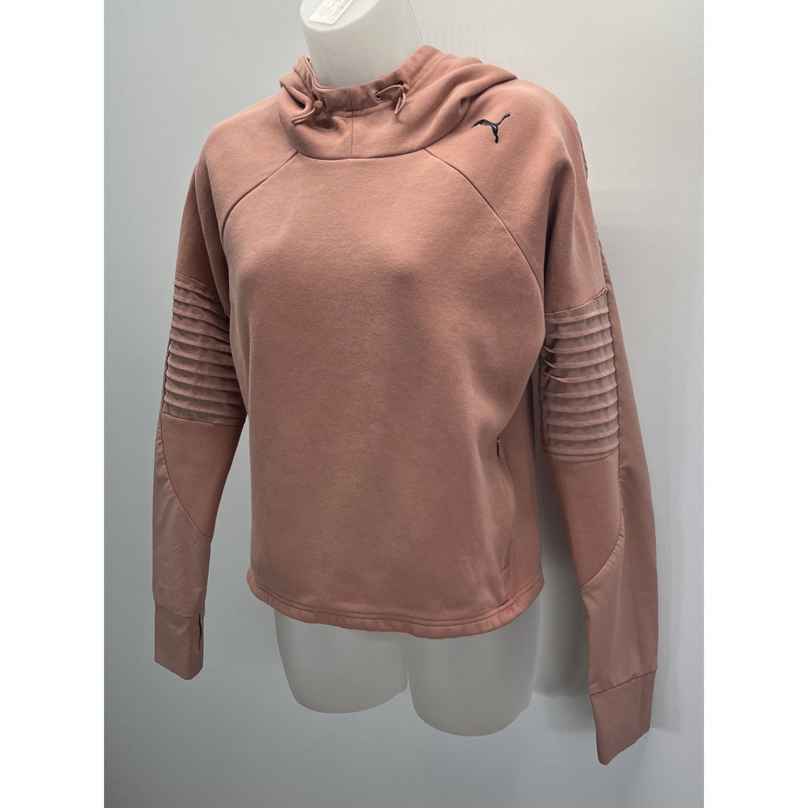 Puma Puma Women's Pullover Hoodie Dry Cell Evostripe Coral S Size S / US 4 / IT 40 - 2 Thumbnail