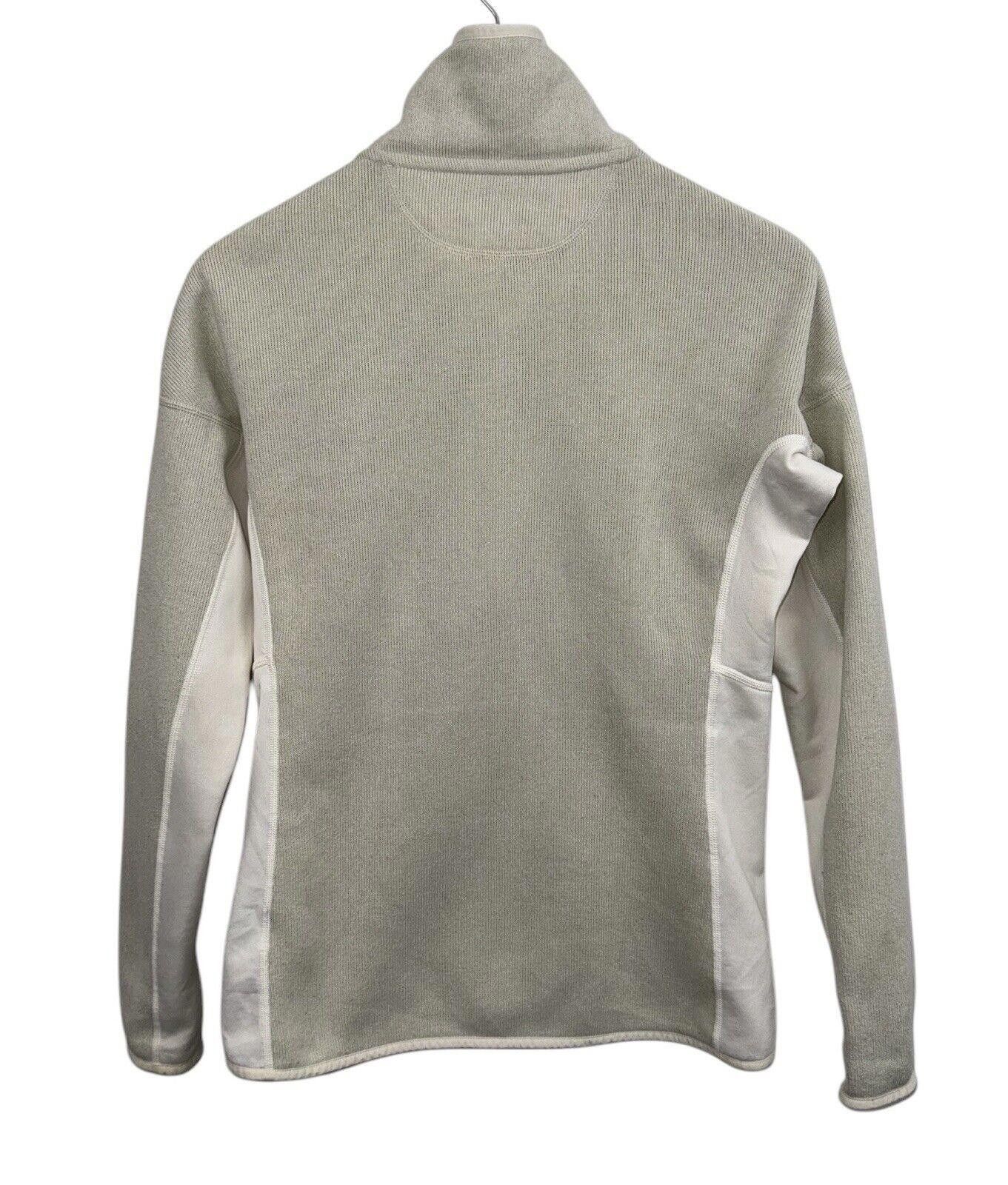 Patagonia Patagonia Womens Bleached Stone Cream Full Zip Jacket Sz M Size M / US 6-8 / IT 42-44 - 4 Thumbnail