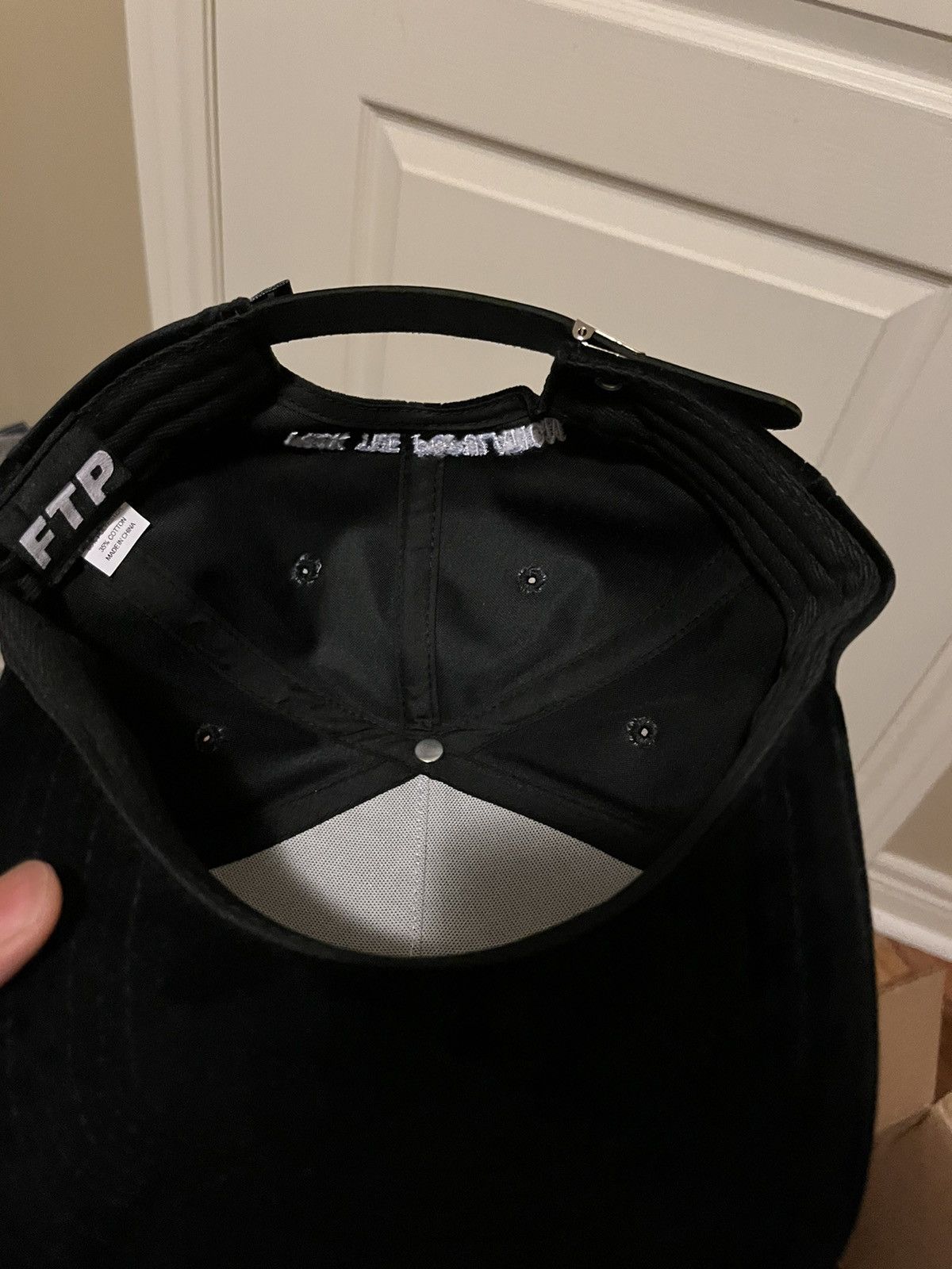 Fuck The Population FTP Diamond Dealer 5 panel hat black Size ONE SIZE - 5 Thumbnail