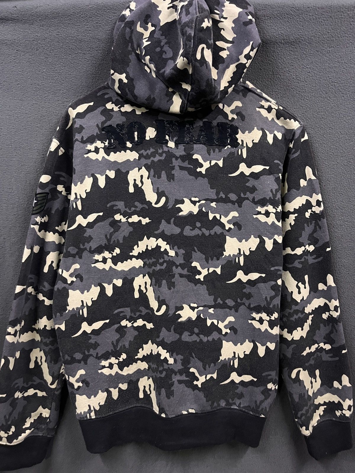 No Fear × Playboi Carti VINTAGE NO FEAR ARMY CAMO HOODIE Size US M / EU 48-50 / 2 - 1 Thumbnail