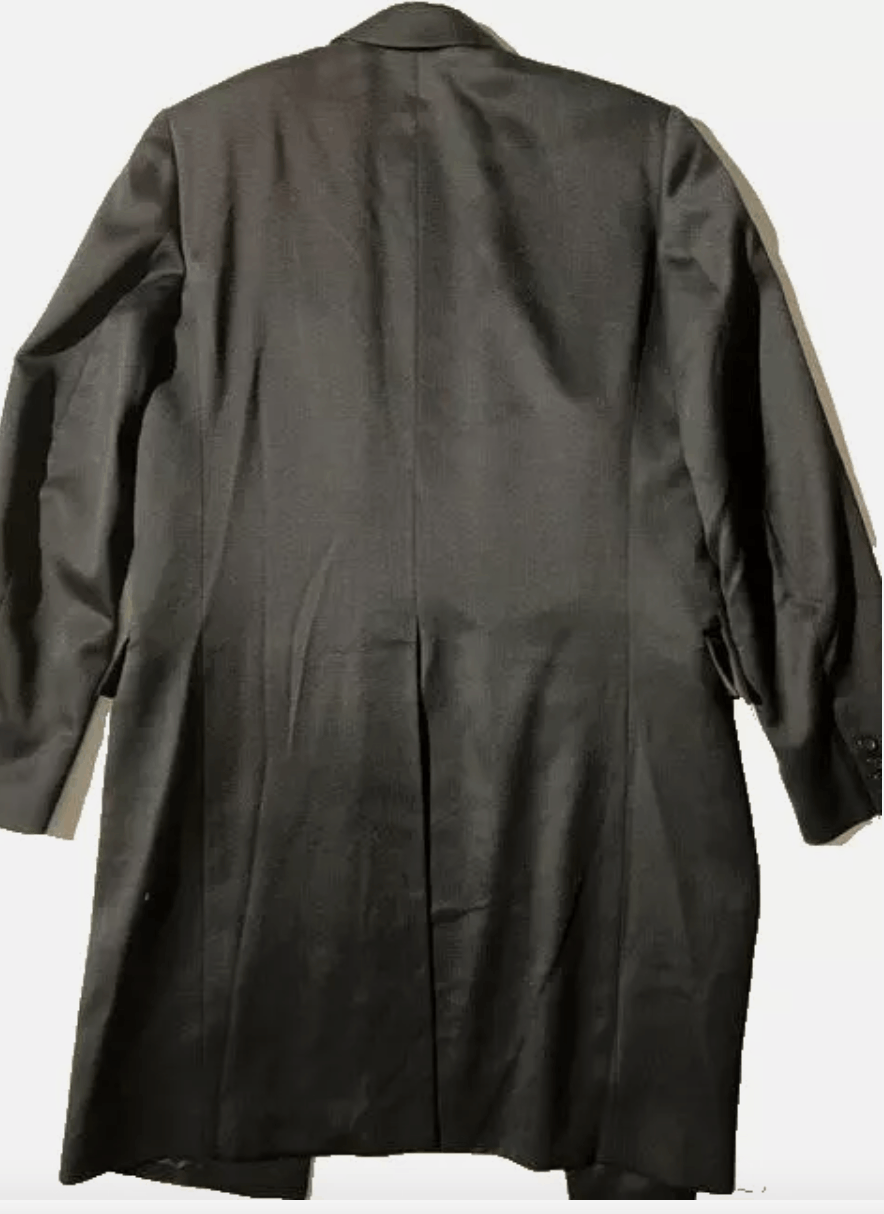 Helmut Lang Rare 1998 HELMUT LANG Mens Archival Black Wool Tuxedo Coat Size US M / EU 48-50 / 2 - 6 Thumbnail