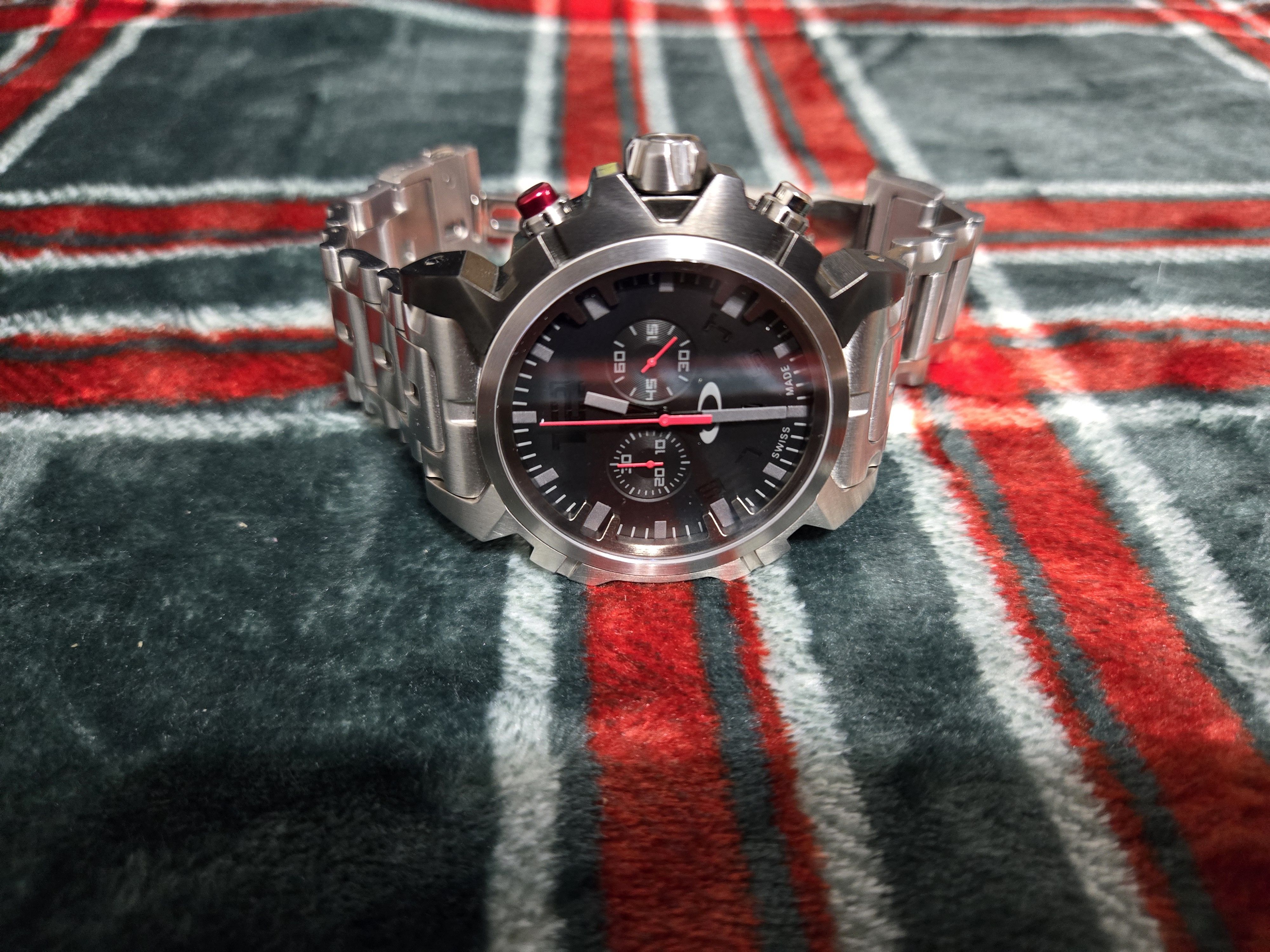 Oakley double tap watch clearance