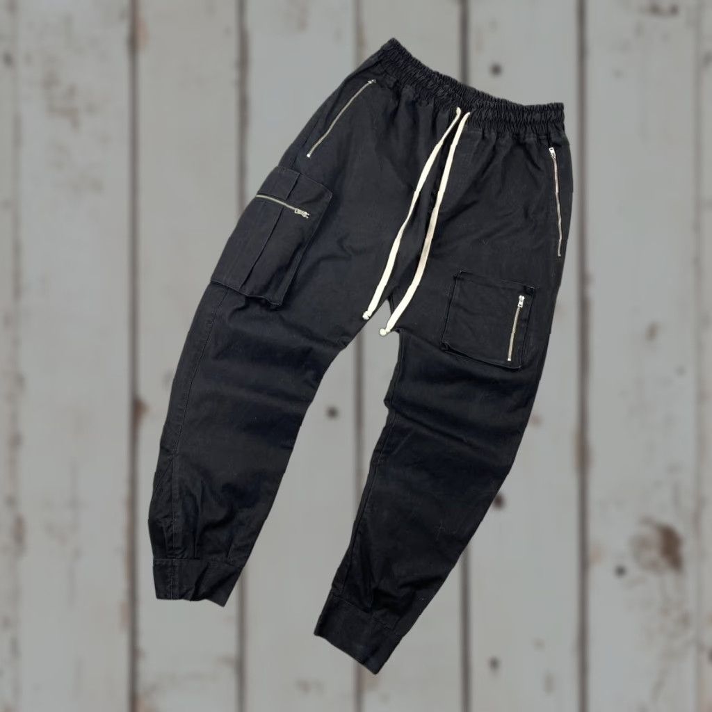 Vintage Represent Track Pant OG Cargos Pants Men L Black Jogger Activewear Gym & Training Mens Pants Size US 33 - 1 Thumbnail