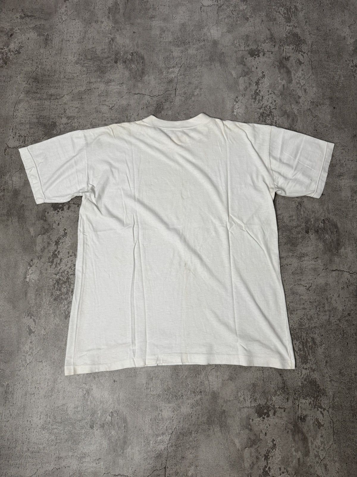 Arts & Science VINTAGE 90’S WHITE HANES JESUS WILL LIFT YOU UP T-SHIRT Size US XL / EU 56 / 4 - 5 Thumbnail