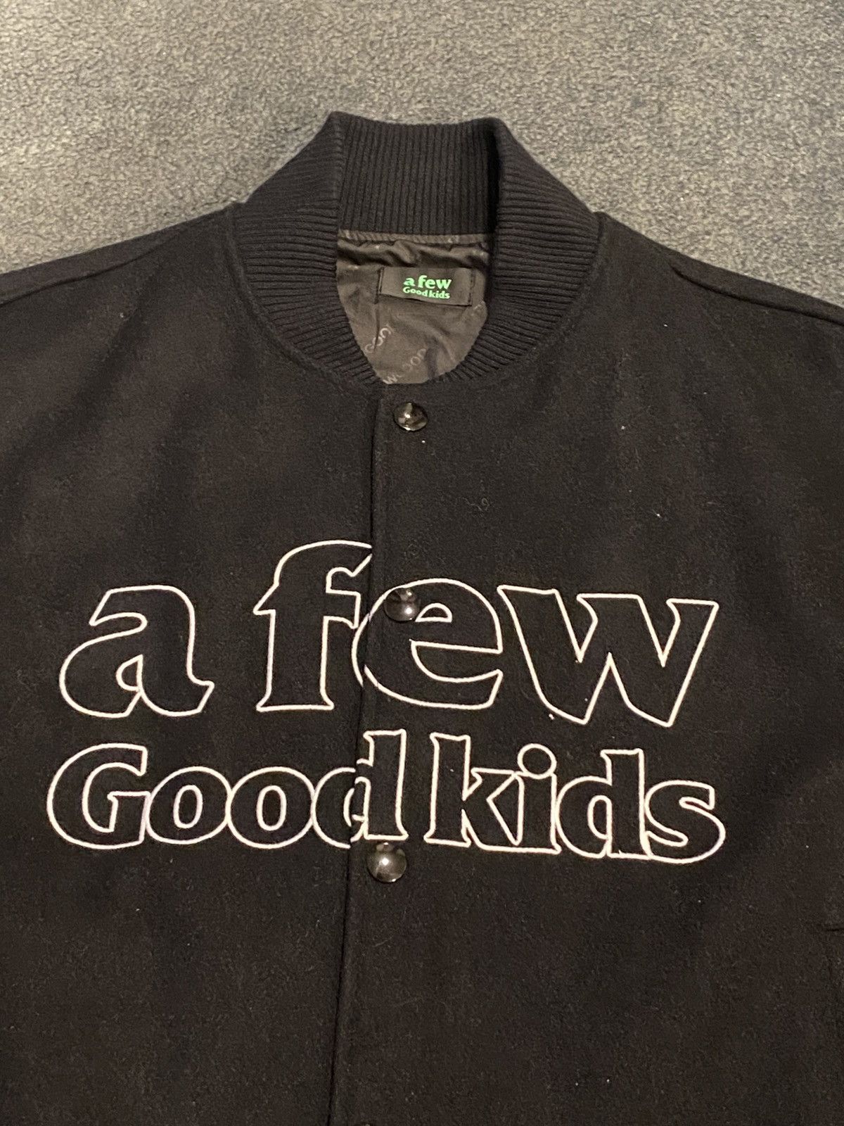Designer A FEW GOOD KIDS PEACE ANGEL WOOL VARSITY JACKET Size US M / EU 48-50 / 2 - 4 Thumbnail