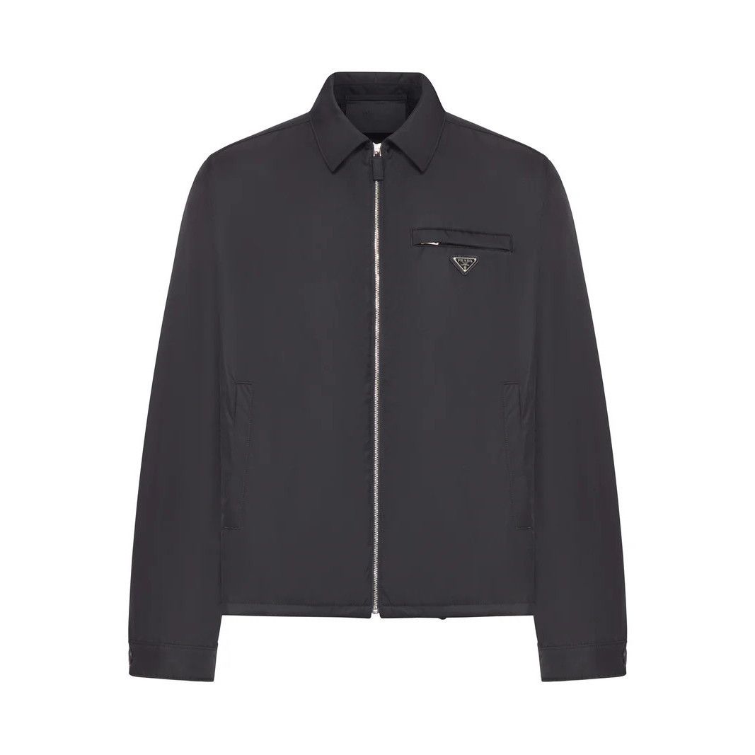 Prada PRADA Black Re-Nylon Blouson Jacket New & Authentic (Men's s Size US L / EU 52-54 / 3 - 1 Preview