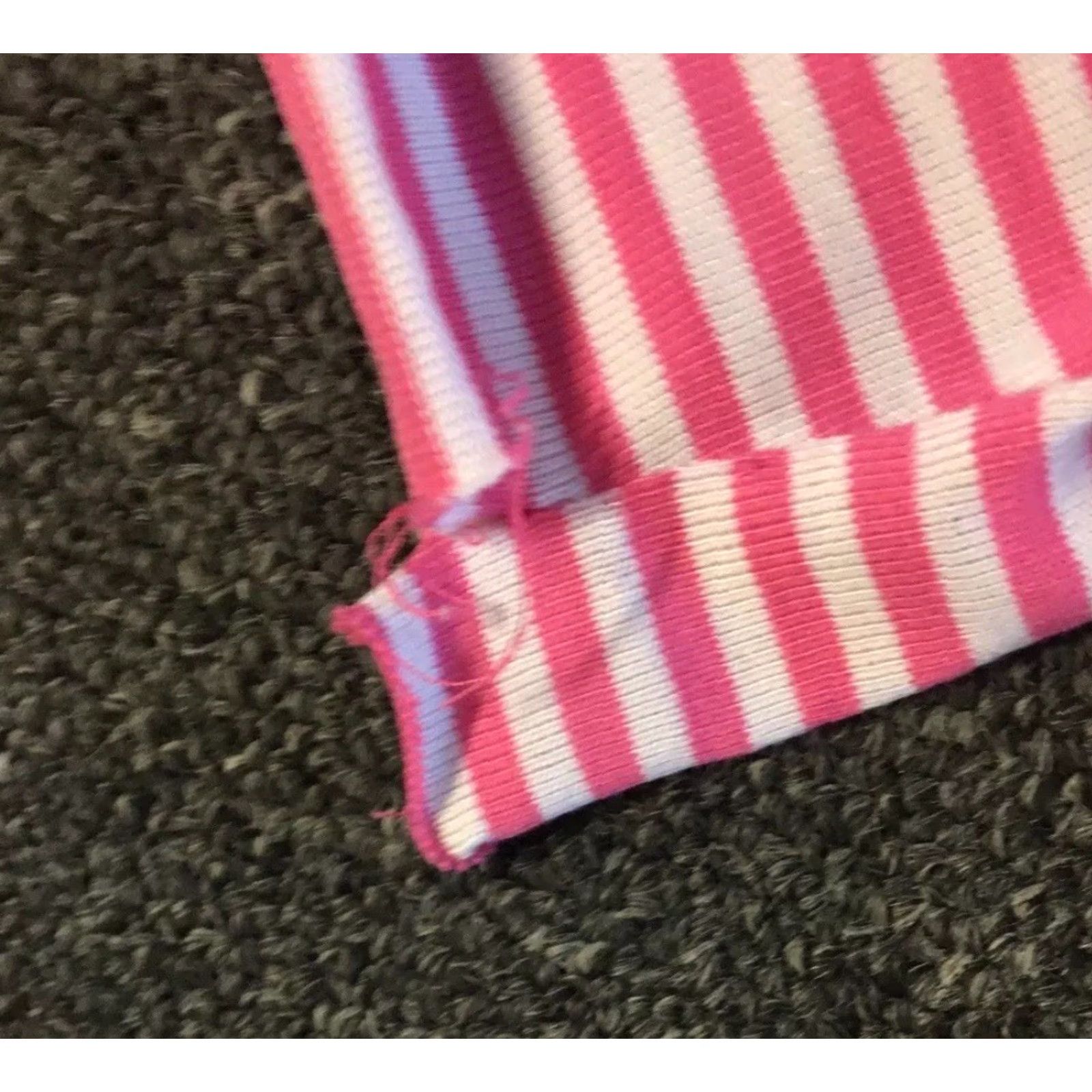 Jantzen Vtg 80s Jantzen Faded Striped Shirt L Pink White Women T-Shirt Short Sleeve Vintage Grunge Surf Skate 90s California USA Beach Vaporwave Aop Size L / US 10 / IT 46 - 7 Thumbnail