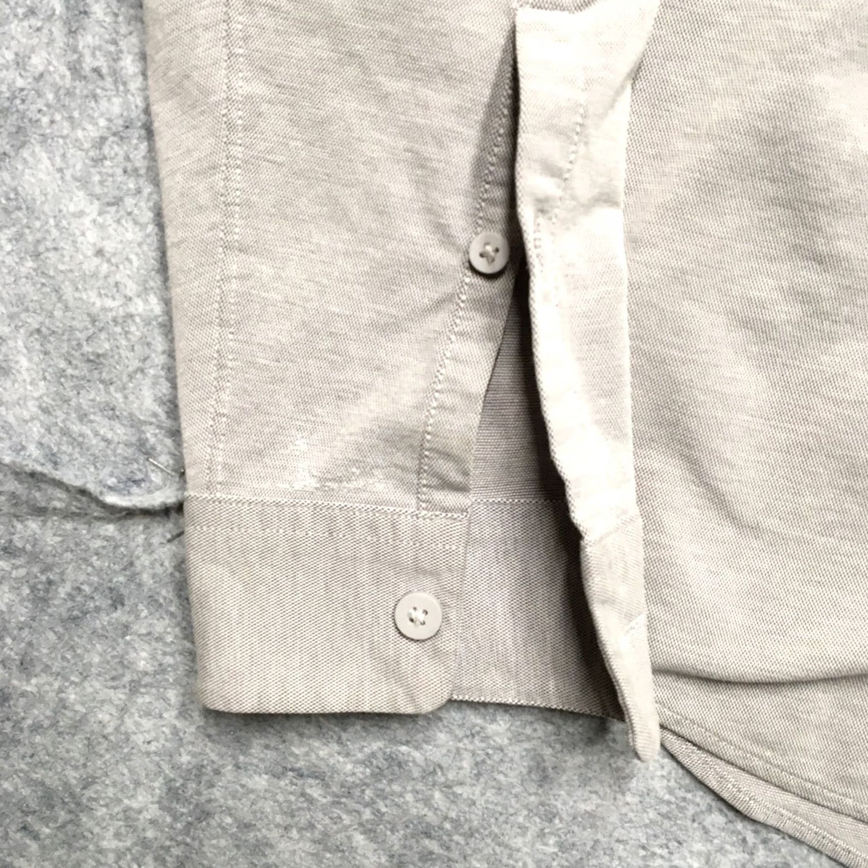 Lululemon Lululemon Button-Up Shirt Mens Small S Gray Athleisure Daily Dress Commission Size 36R - 2 Thumbnail