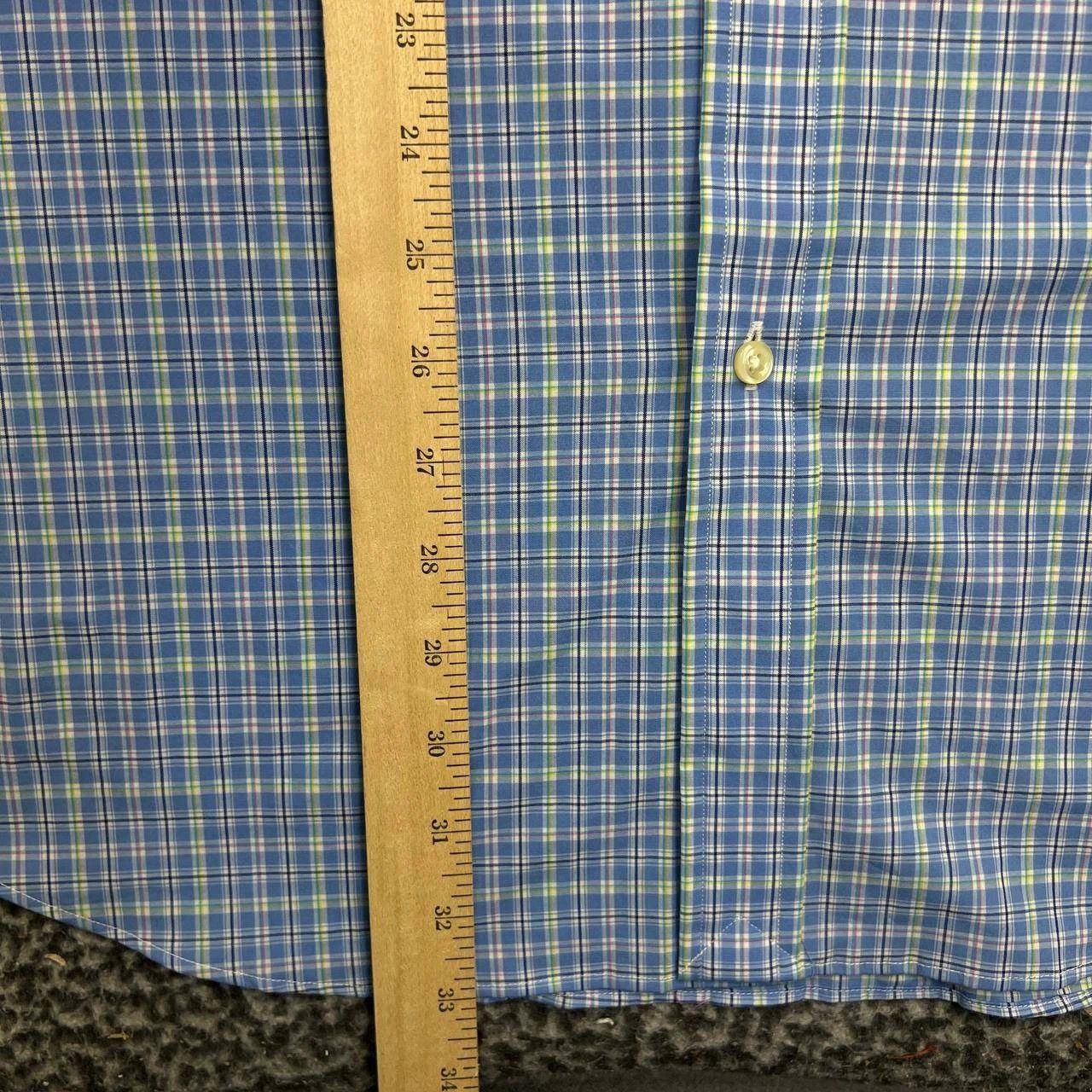 Polo Ralph Lauren Polo Ralph Lauren Button Up Shirt Men 17 1/2 Plaid XL Size US XL / EU 56 / 4 - 6 Thumbnail