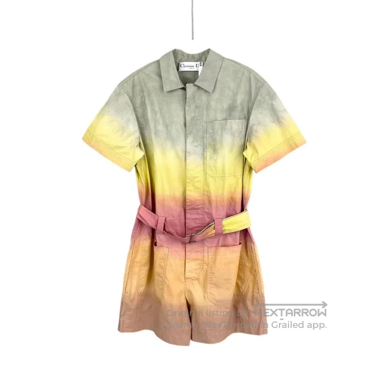 Dior Dior Gradient rainbow short-sleeved jumpsuit| Size 4XL / US 24-26 - 1 Thumbnail