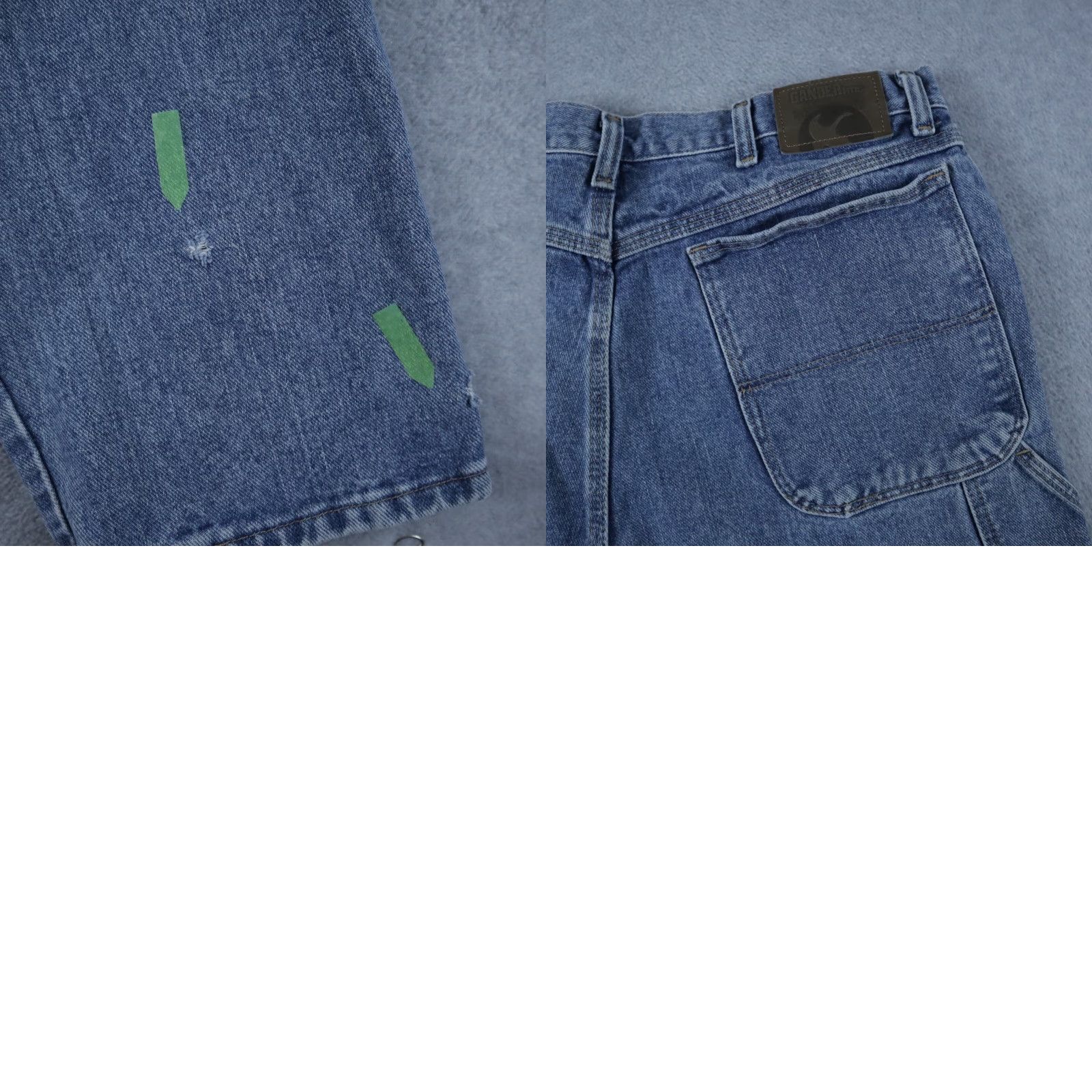 Vintage Gander Mountain Jeans Mens 36x32 Carpenter Utility Painter Denim Blue Jeans Mens 36x32 Blue Size US 36 / EU 52 - 9 Thumbnail