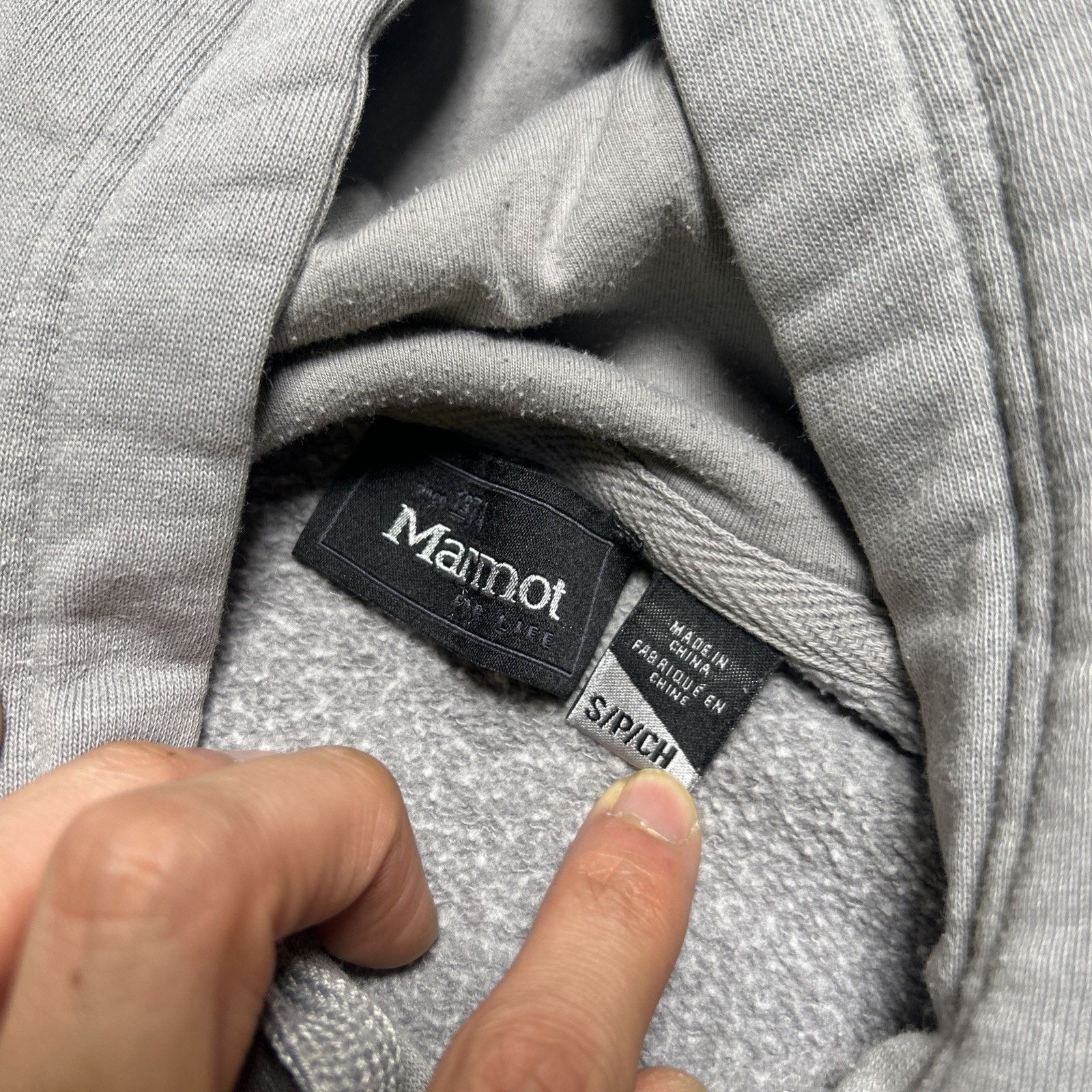 Marmot Marmot Hoodie Mens Small Hoody Mountain Pullover Gray Gym Size US S / EU 44-46 / 1 - 3 Thumbnail