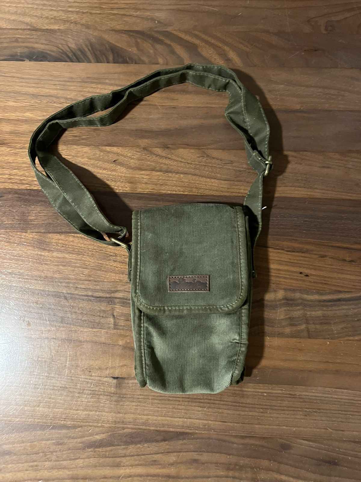 Aime Leon Dore Aime Leon Dore ALD Micro Cord Crossbody Satchel Bag Green Size ONE SIZE - 1 Thumbnail