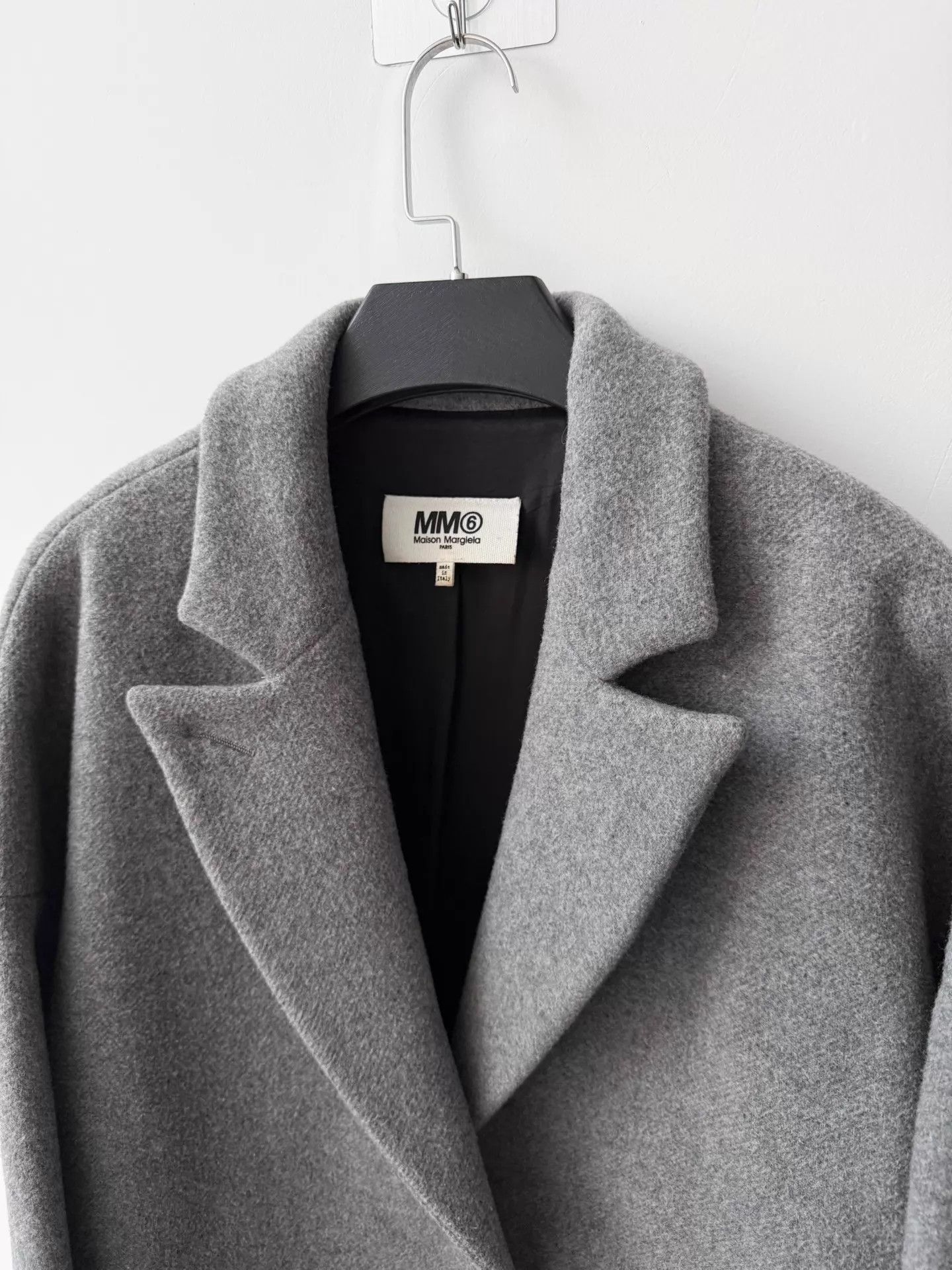 MM6 MM6 Maison Margiela FW16 Wool Jacket Cloud Gray Women's 42 Size M / US 6-8 / IT 42-44 - 4 Thumbnail