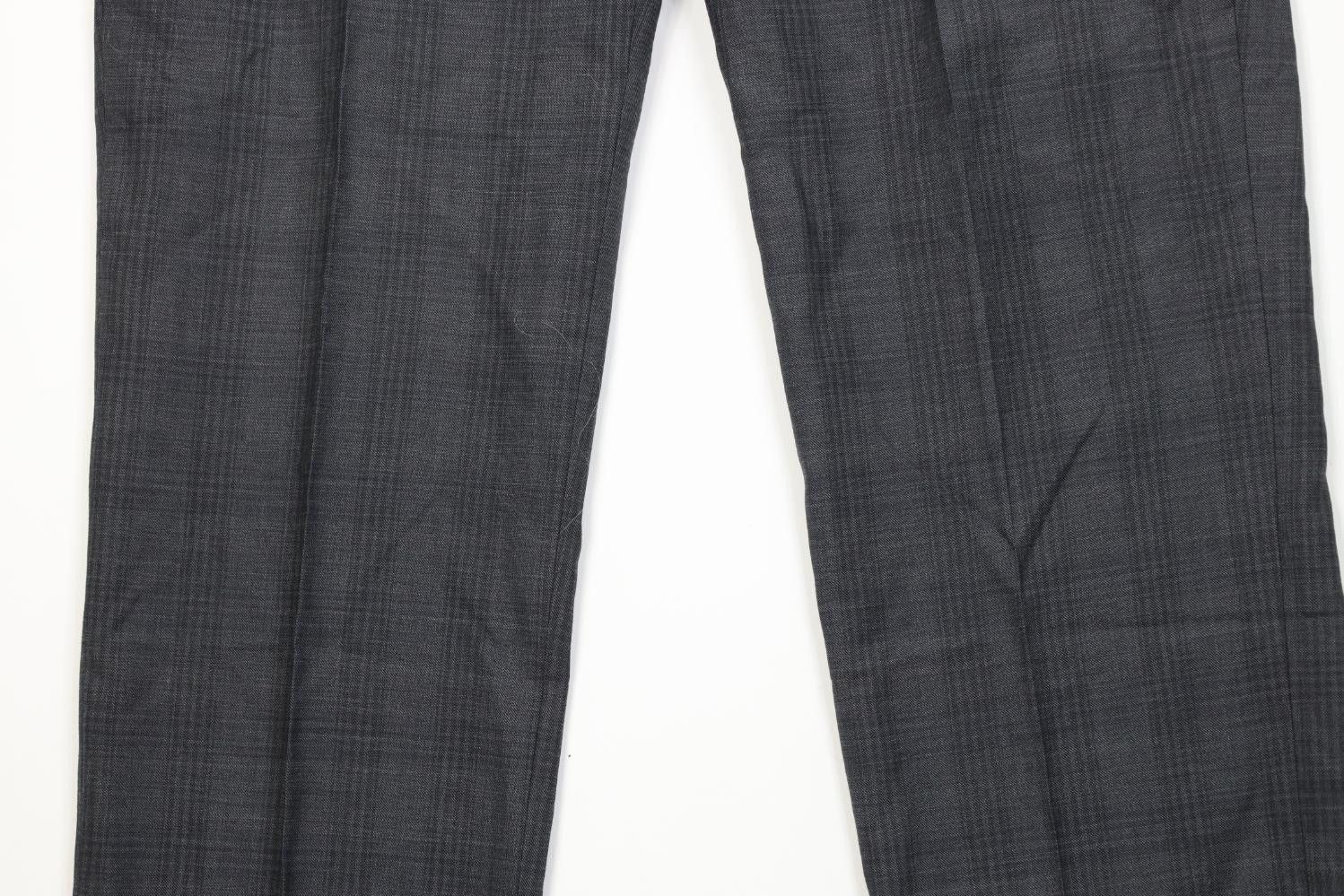 Vintage Vintage 90s Y2K Streetwear Chino Pants Trousers Gray Plaid Size US 36 / EU 52 - 3 Thumbnail