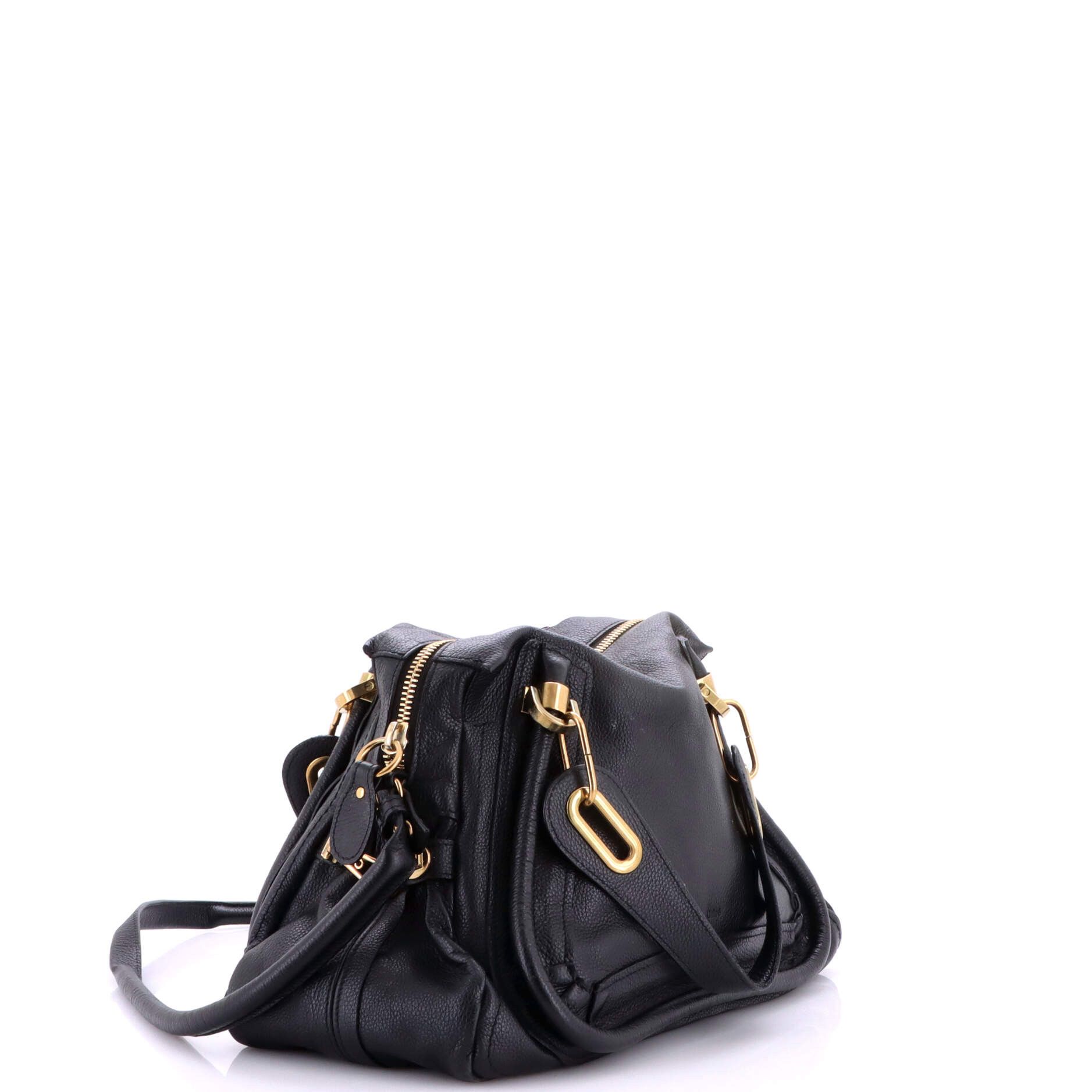 Chloe Paraty top handle bag leather medium Size ONE SIZE - 1 Thumbnail