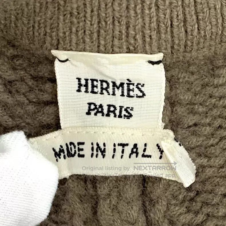 Hermes Hermes Caramel heathered wool drawstring casual knit five- Size 24" / US 00 / IT 34 - 5 Thumbnail