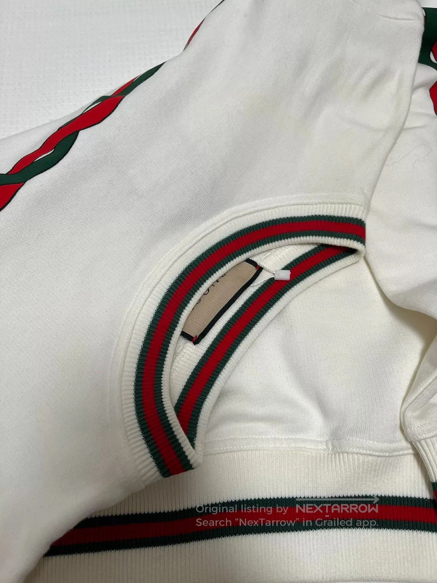 Gucci Gucci White Crewneck Sweatshirt S. Size US S / EU 44-46 / 1 - 9 Thumbnail