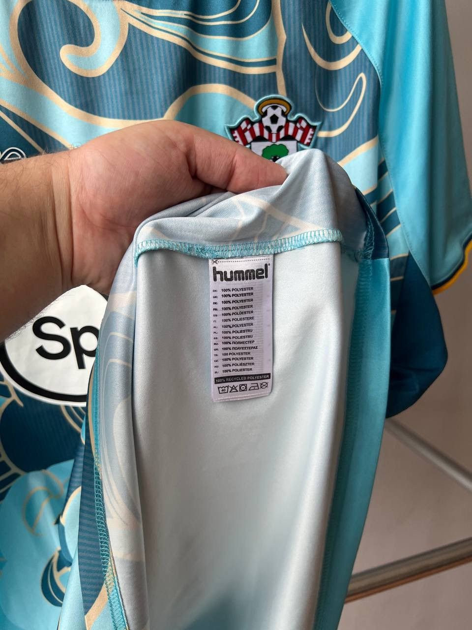 Hummel 2023 SOUTHAMPTON FC AWAY SOCCER JERSEY FOOTBALL SHIRT HUMMEL Size US XXL / EU 58 / 5 - 10 Thumbnail