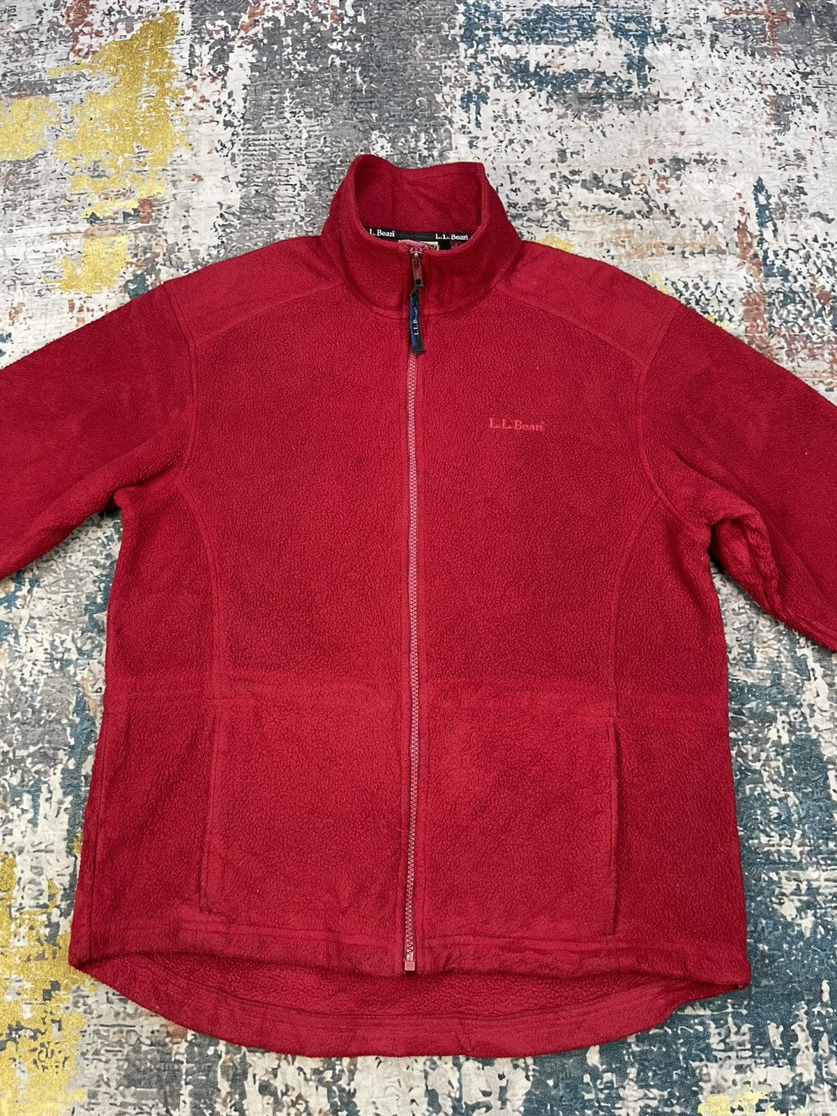 L.L. Bean Vintage LL Bean Zipper Fleece Jacket Size US S / EU 44-46 / 1 - 7 Thumbnail