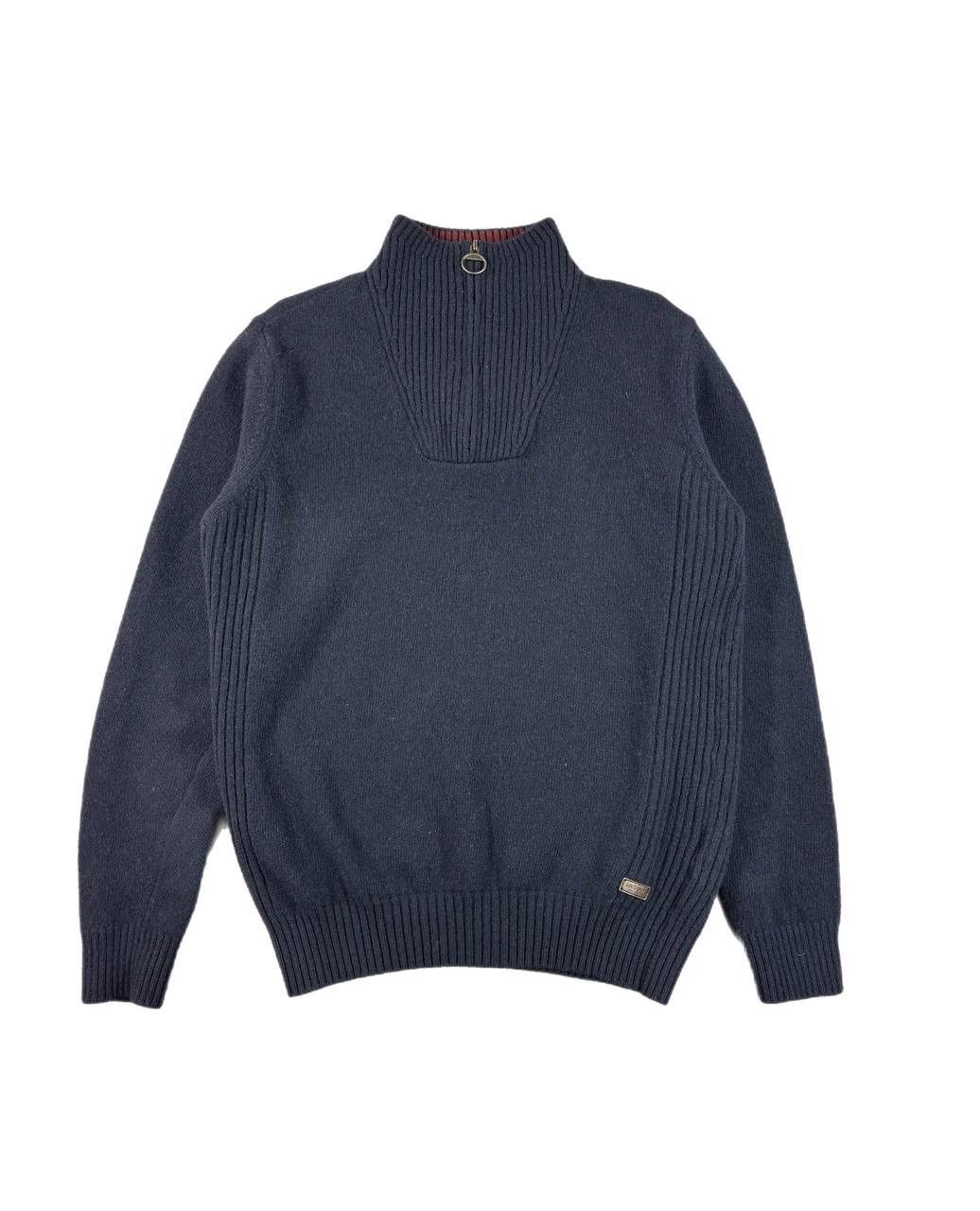 Barbour Barbour 1/4 quarter-zip wool sweater M Size US M / EU 48-50 / 2 - 2 Thumbnail