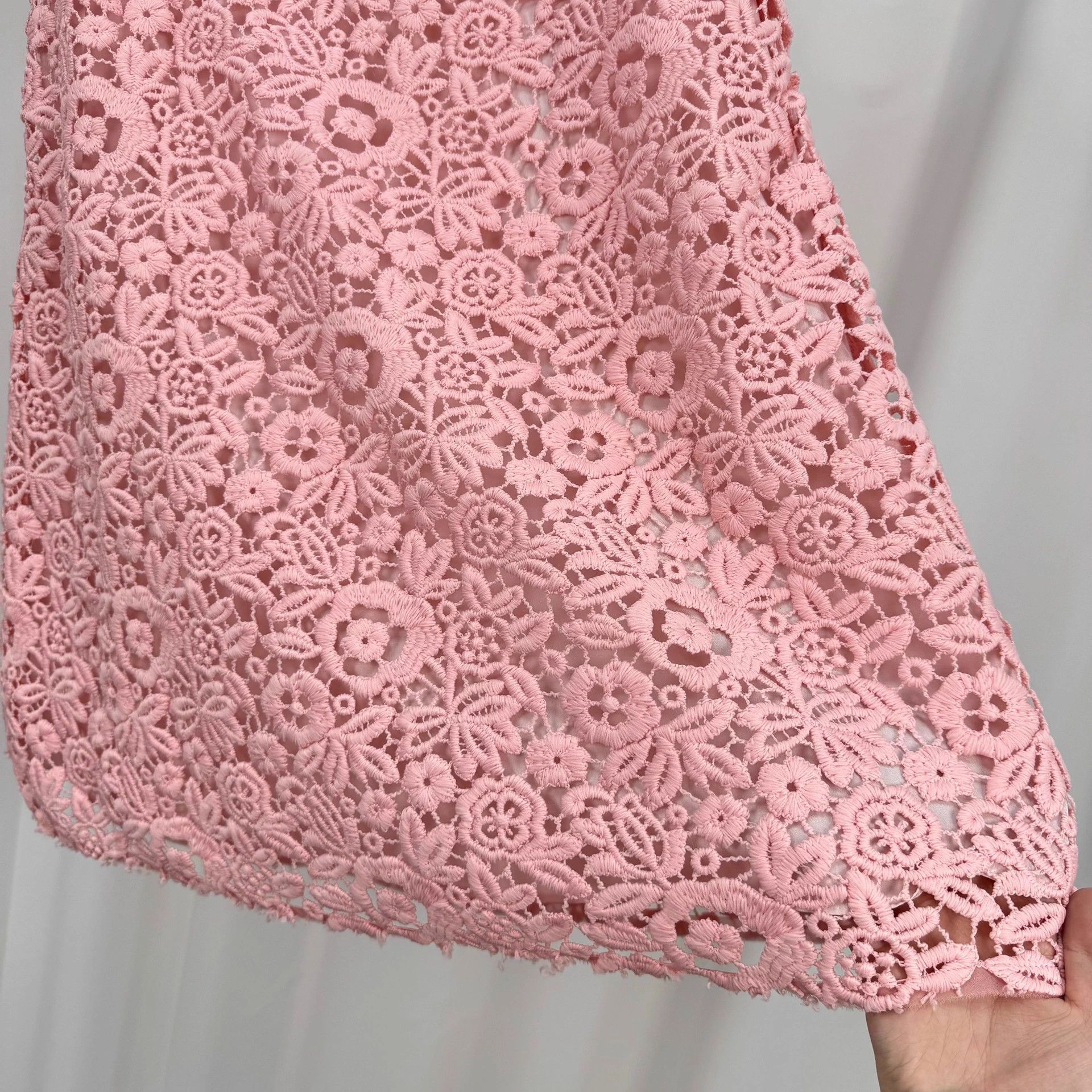 Miu Miu Miu Miu floral embroidery lace skirt 42 new Size 28" / US 6 / IT 42 - 4 Thumbnail