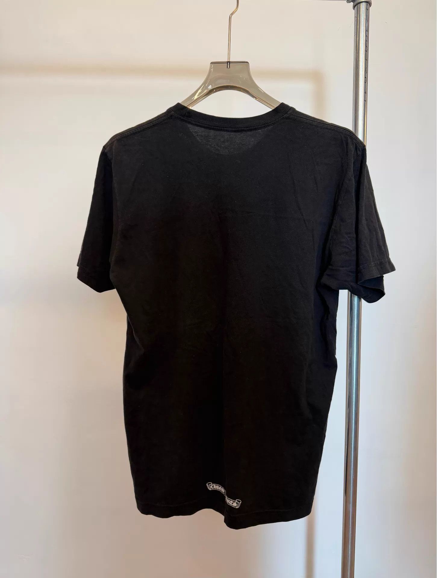 Chrome Hearts Chrome Hearts Flame Sanskrit Black SS Tee L Size L / US 10 / IT 46 - 2 Thumbnail