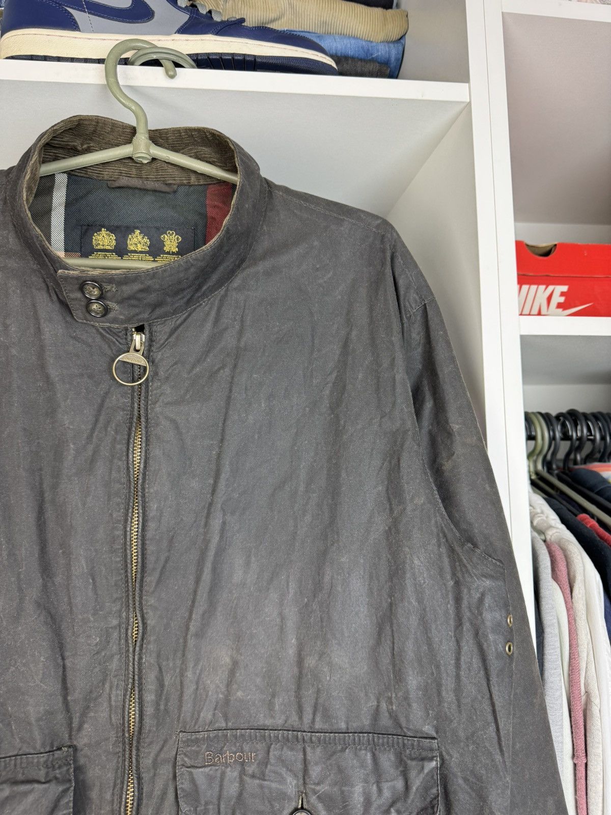 Barbour Barbour Hagart Wax Jacket Size US L / EU 52-54 / 3 - 3 Thumbnail