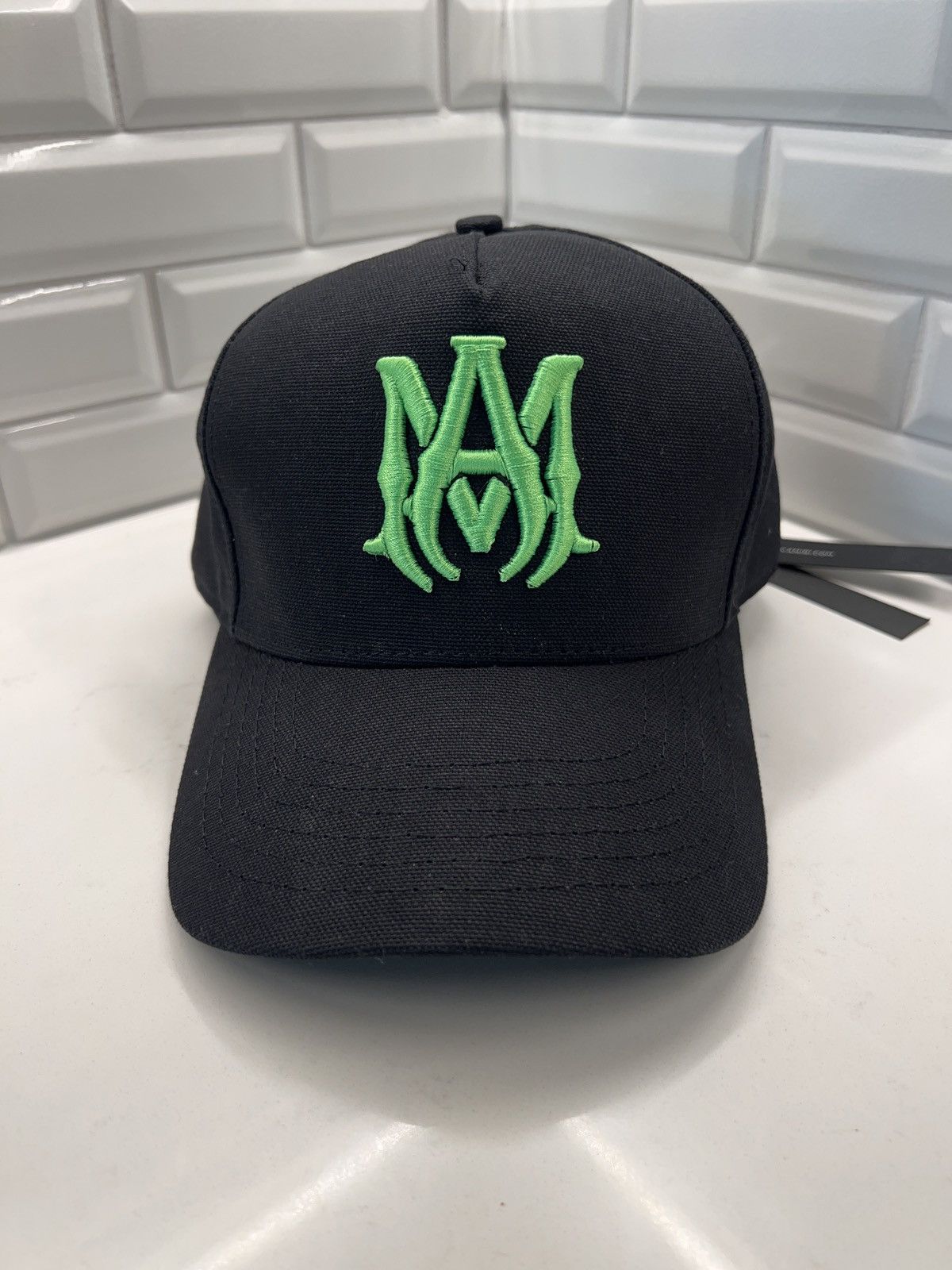 image of Amiri Core Logo Hat in Black, Men's