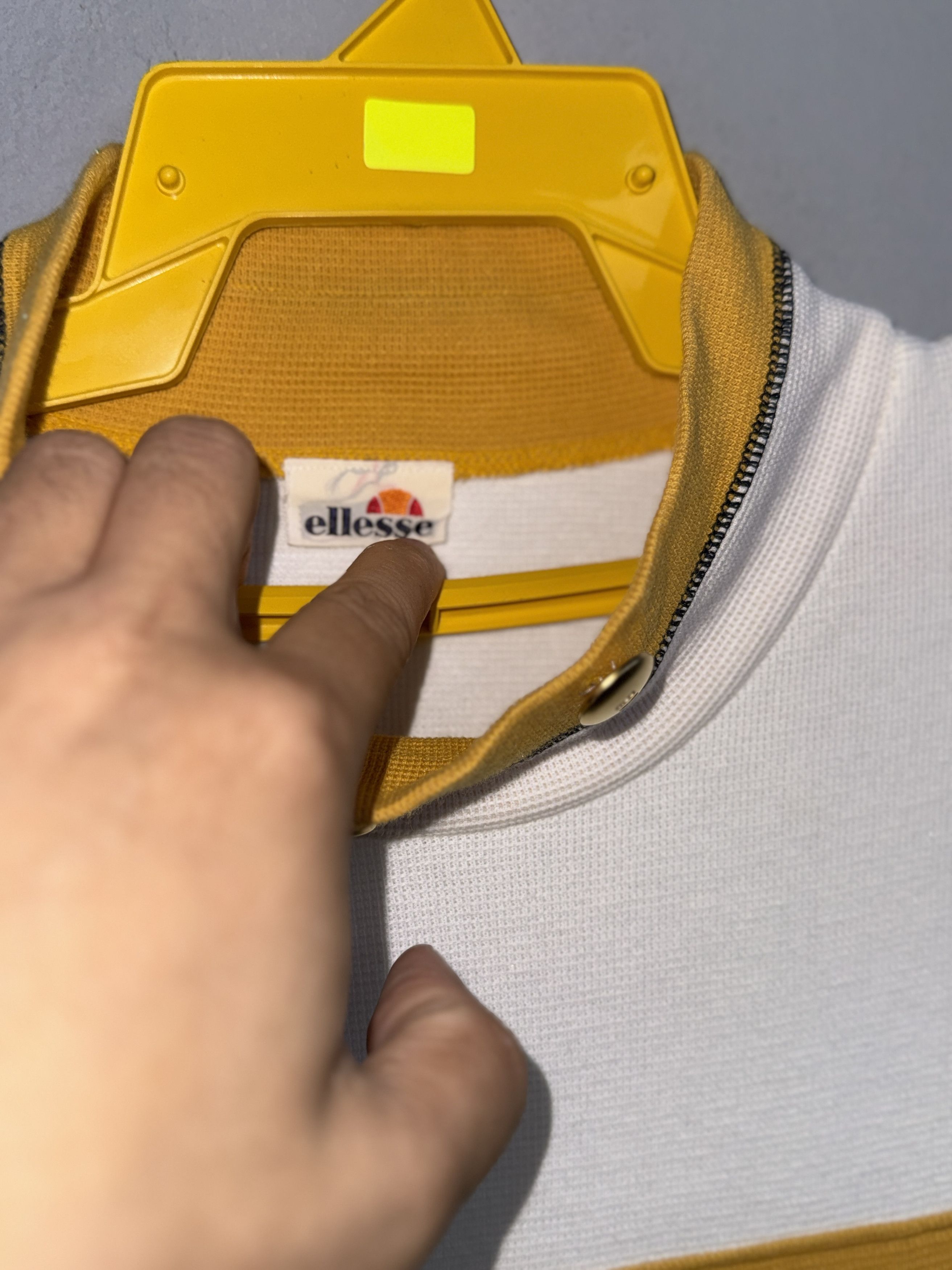 Ellesse Ellesse Spellout Long Sleeve Shirt Size US L / EU 52-54 / 3 - 3 Thumbnail
